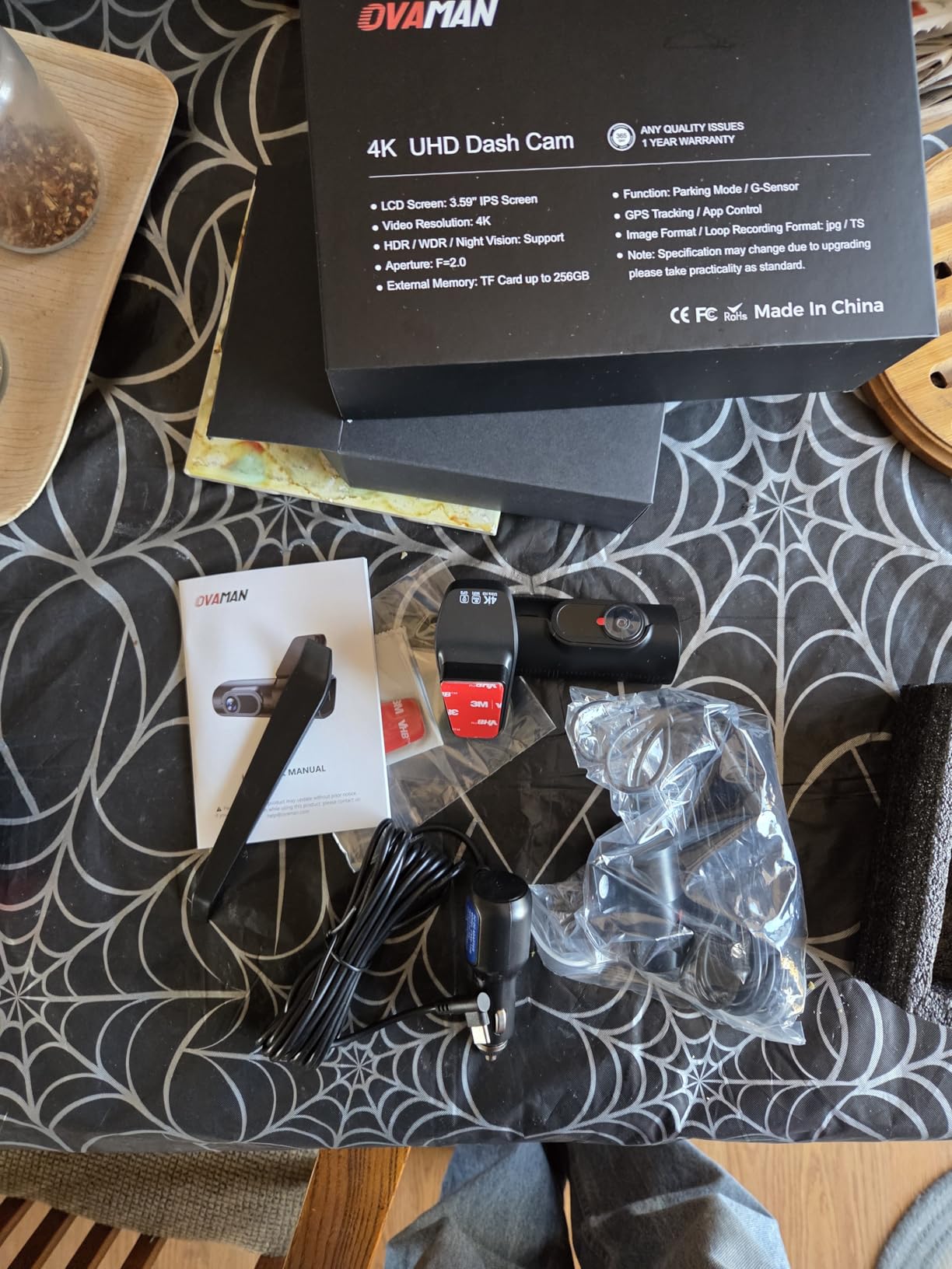 K600 4k Dash Cam Front and Rear, 3.59 K600 4k Dash Cam Front and Rear, 3.59