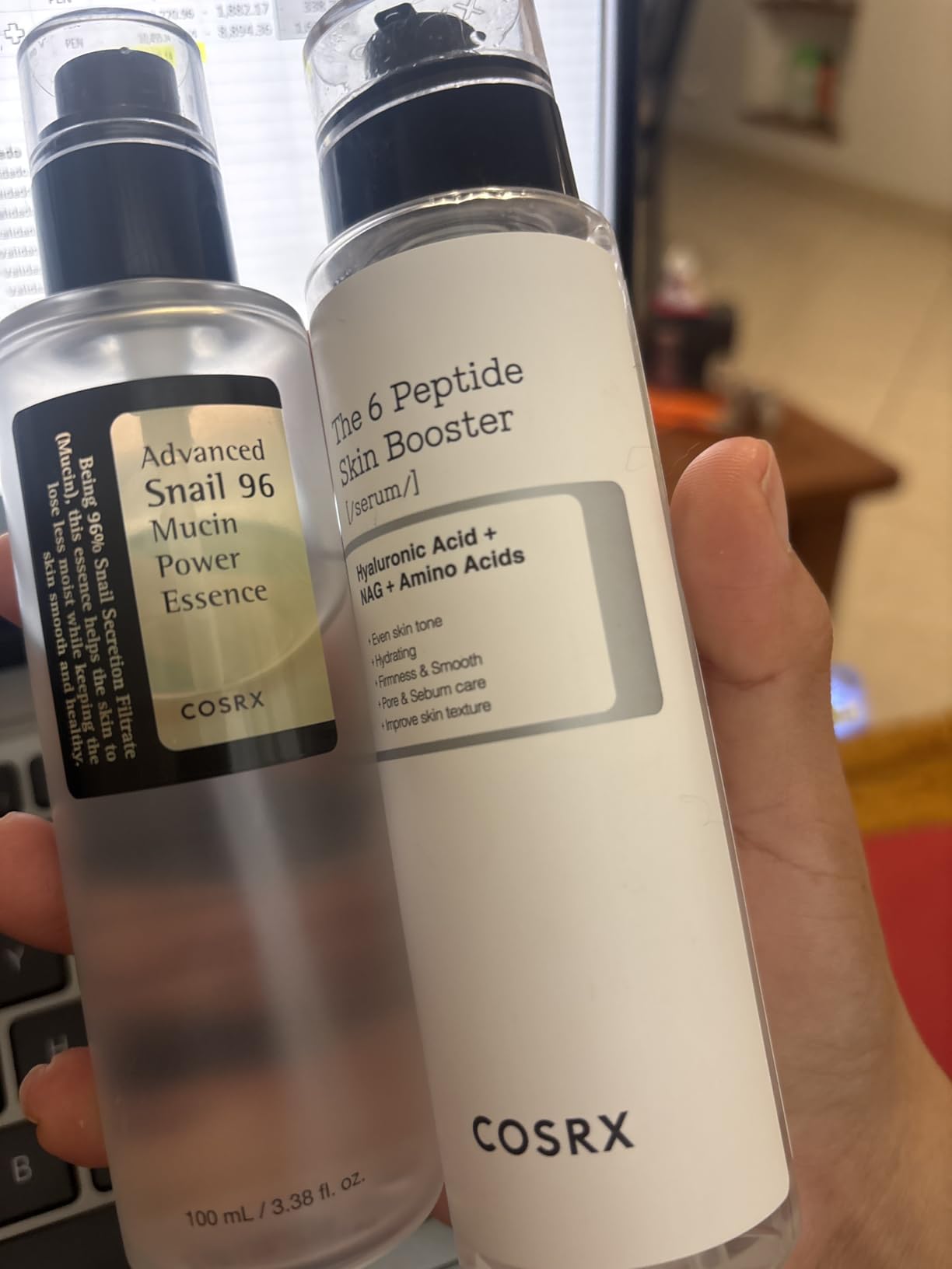 Vitamin C 23% Peptide Booster Set - Amazon Exclusive - Korean Skin Care Set, Stocking stuffers for women, Vitamin C Serum, Face Serum - Customer Photo 3