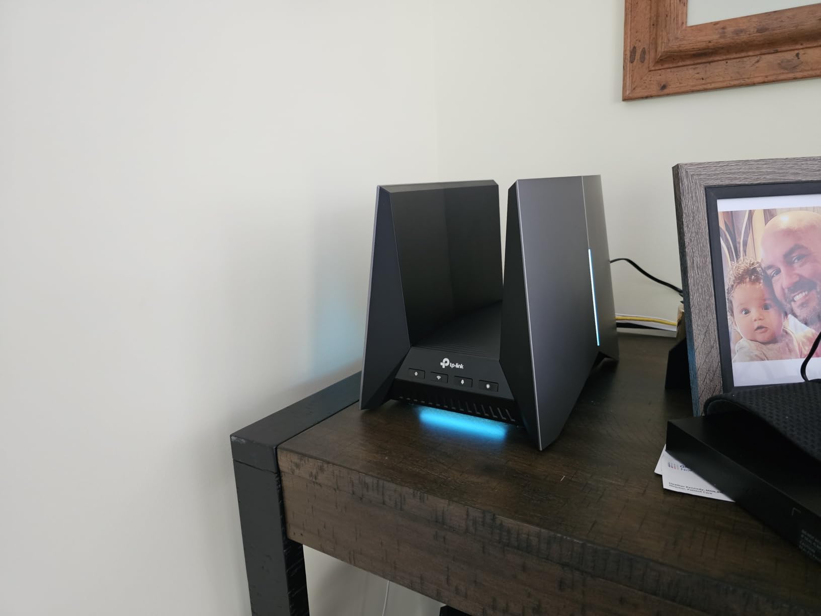 TP-Link Tri-Band BE19000 Wi-Fi 7 Gaming Router Archer GE800 | 12-Stream | 2×10G + 4×2.5G Ports, USB 3.0 | Turbo Acceleration, Dedicated Gaming Port & Panel, RGB Lighting, HomeShield, Free Expert Help - Customer Photo 2
