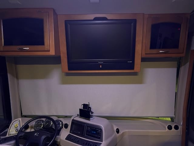 Kincmo Motorized Blinds with Remote,100% Blackout Motorized Roller Shades Work with Apple Homekit,Alexa,Google, Custom Electric Blinds with App,Voice Control (Linen White) - Customer Photo 4