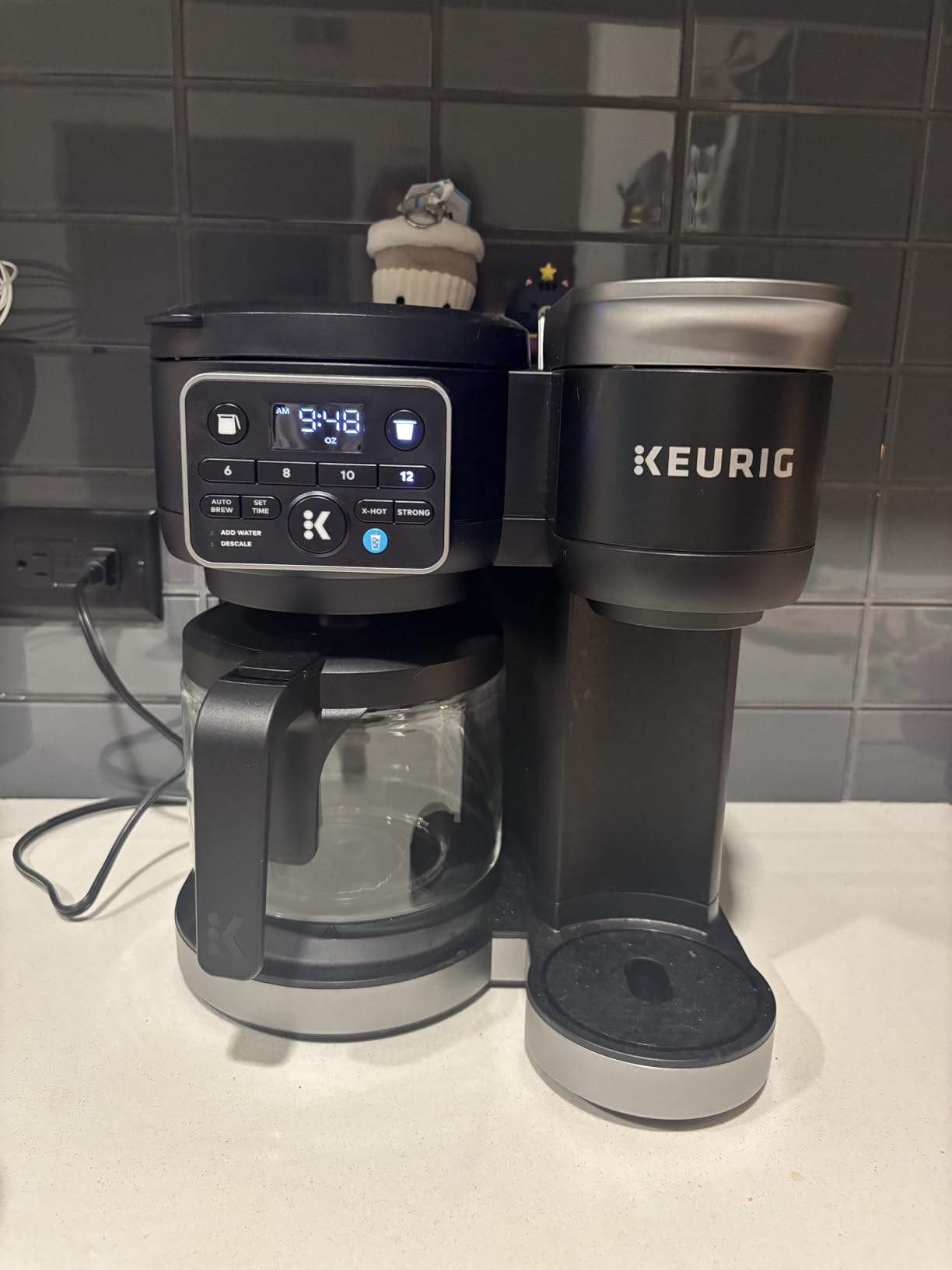 Keurig K-Duo Hot & Iced Single Serve & Carafe Coffee Maker, MultiStream Technology, 72oz Reservoir (Gen 2) - Customer Photo 2