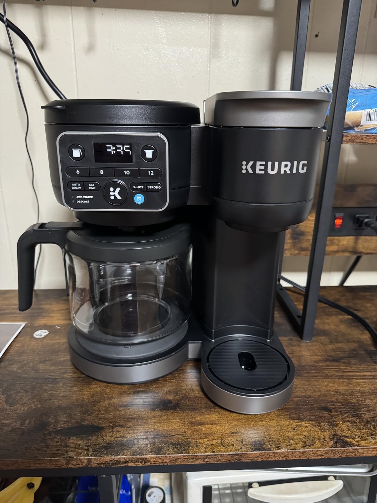 Keurig K-Duo Hot & Iced Single Serve & Carafe Coffee Maker, MultiStream Technology, 72oz Reservoir (Gen 2) - Customer Photo 2