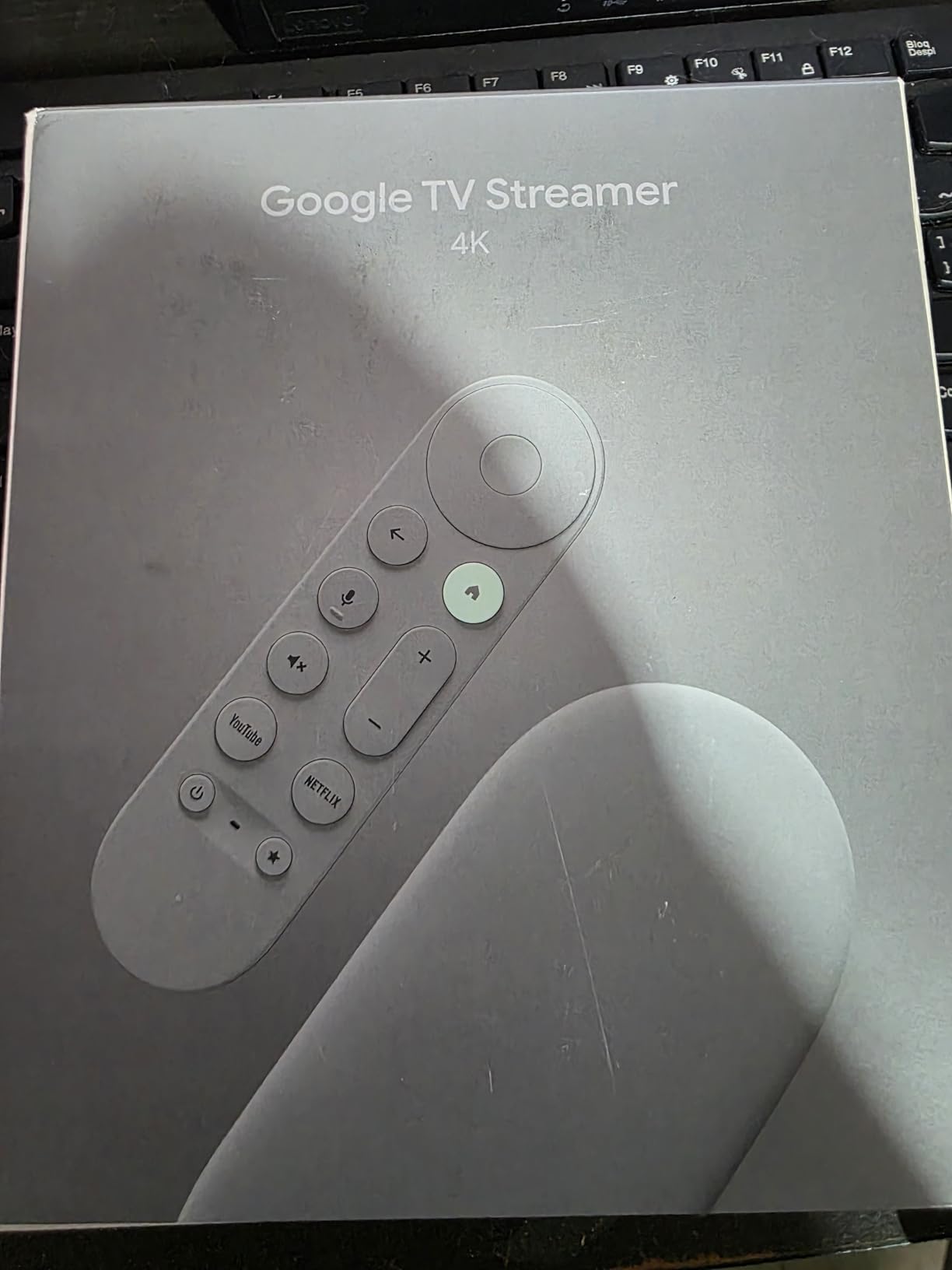 Google TV Streamer 4K - Fast Streaming Entertainment on Your TV with Voice Search Remote - Watch Movies, Shows, Live TV, and Netflix in 4K HDR - Smart Home Control - 32 GB of Storage - Porcelain - Customer Photo 1