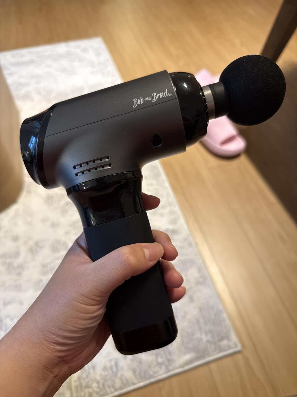 BOB AND BRAD T2 Pro Massage Gun with Heat and Cold, Deep Tissue Percussion Massager Gun for Pain Relief, Muscle Massager, Electric Back Massagers for Professional Athletes Home Gym Travel Customer Review BOB AND BRAD T2 Pro Massage Gun with Heat and Cold, Deep Tissue Percussion Massager Gun for Pain Relief, Muscle Massager, Electric Back Massagers for Professional Athletes Home Gym Travel - Customer Photo 2