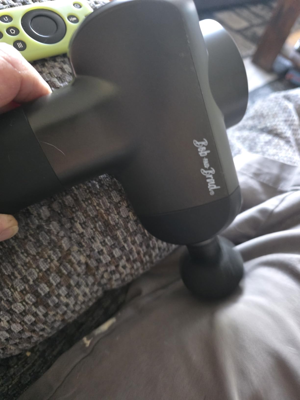 BOB AND BRAD X6 Pro Max Massage Gun with Heat-Cold and Metal Head Therapy, Percussion Deep Tissue Massager Gun for Athletes, Electric Muscle Massage Gun with 6 Replacements Customer Review BOB AND BRAD X6 Pro Max Massage Gun with Heat-Cold and Metal Head Therapy, Percussion Deep Tissue Massager Gun for Athletes, Electric Muscle Massage Gun with 6 Replacements - Customer Photo 1