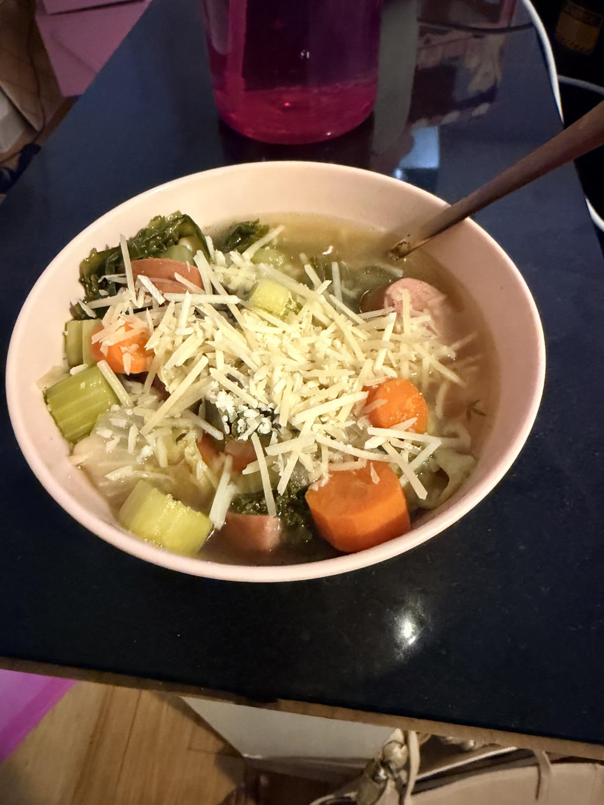 Paris Hilton 6-Quart Manual Slow Cooker, Features Three Settings (Low, High, Warm), Naturally Nonstick and Dishwasher Safe Stoneware Insert, Family Sized Capacity, Pink - Customer Photo 2