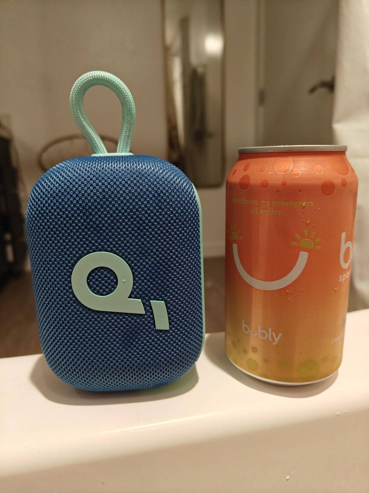 Soundcore Select 4 Go Bluetooth Shower Speaker by Anker, IP67 Waterproof/Dustproof, Ultra-Portable Speaker, Wireless, 20H Playtime, Floatable, Powerful Sound - Customer Photo 2