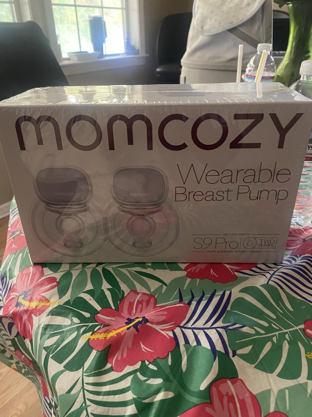 Momcozy S9 Pro Upgraded Wearable Breast Pump, Hands-Free Design with Extended Battery Life & LED Display, Double Electric Portable Pump with 2 Modes & 9 Levels, 24mm, 2-Pack, Gray - Customer Photo 2