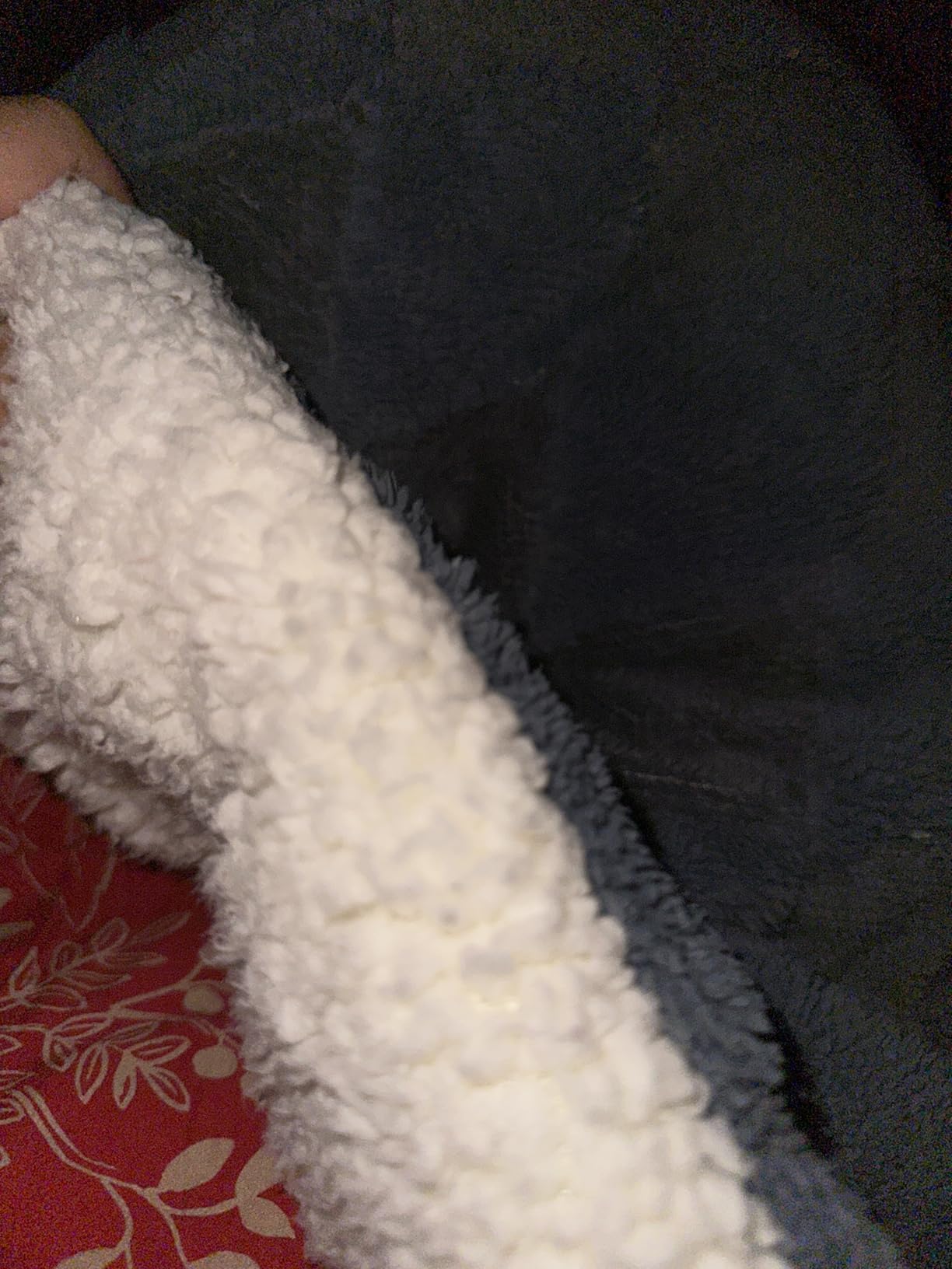 hadamick Tufted Fleece Comforter Set Queen - Super Soft Warm Fluffy Shaggy Bedding Sets, Diamond Plaid Jacquard Bed Set for Winter, 1 Sherpa Comforter with 2 Pillow Cases (90