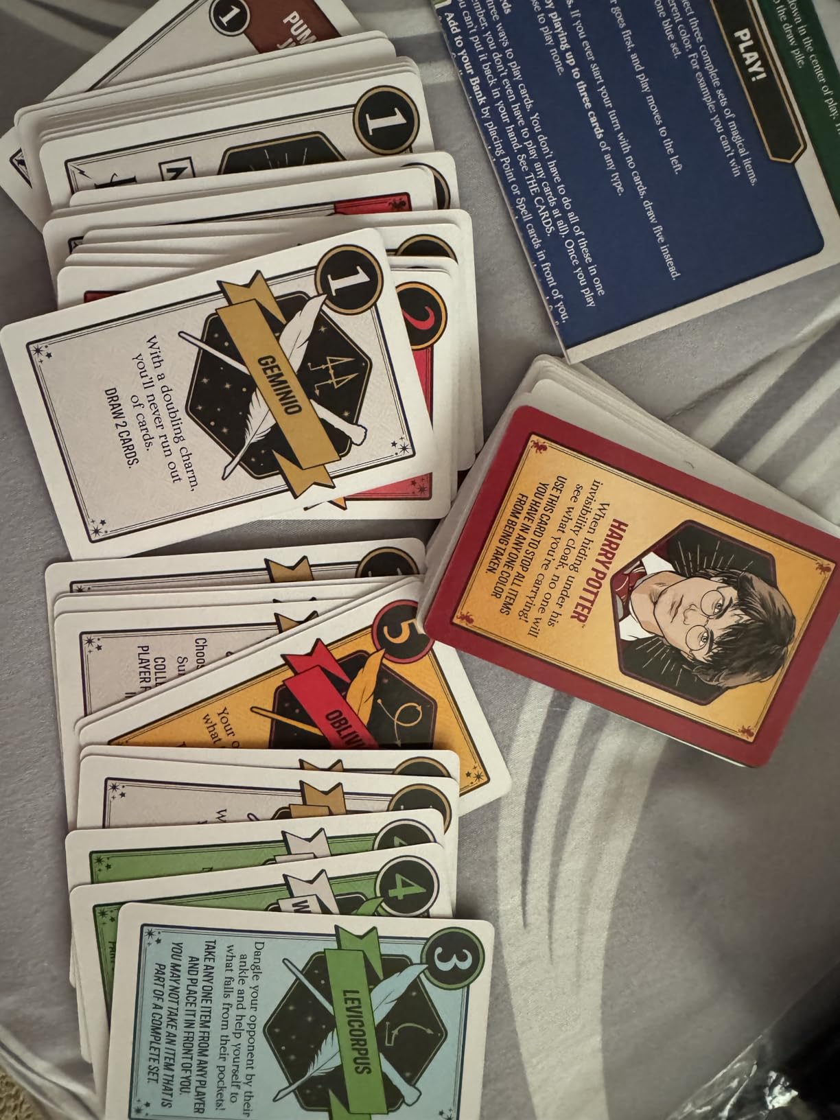 Monopoly Deal: Harry Potter Card Game | Family Games for Kids and Adults | Ages 8 and Up | 2 to 5 Players | 15 mins. | Travel Size | Christmas Stocking Stuffers - Customer Photo 2