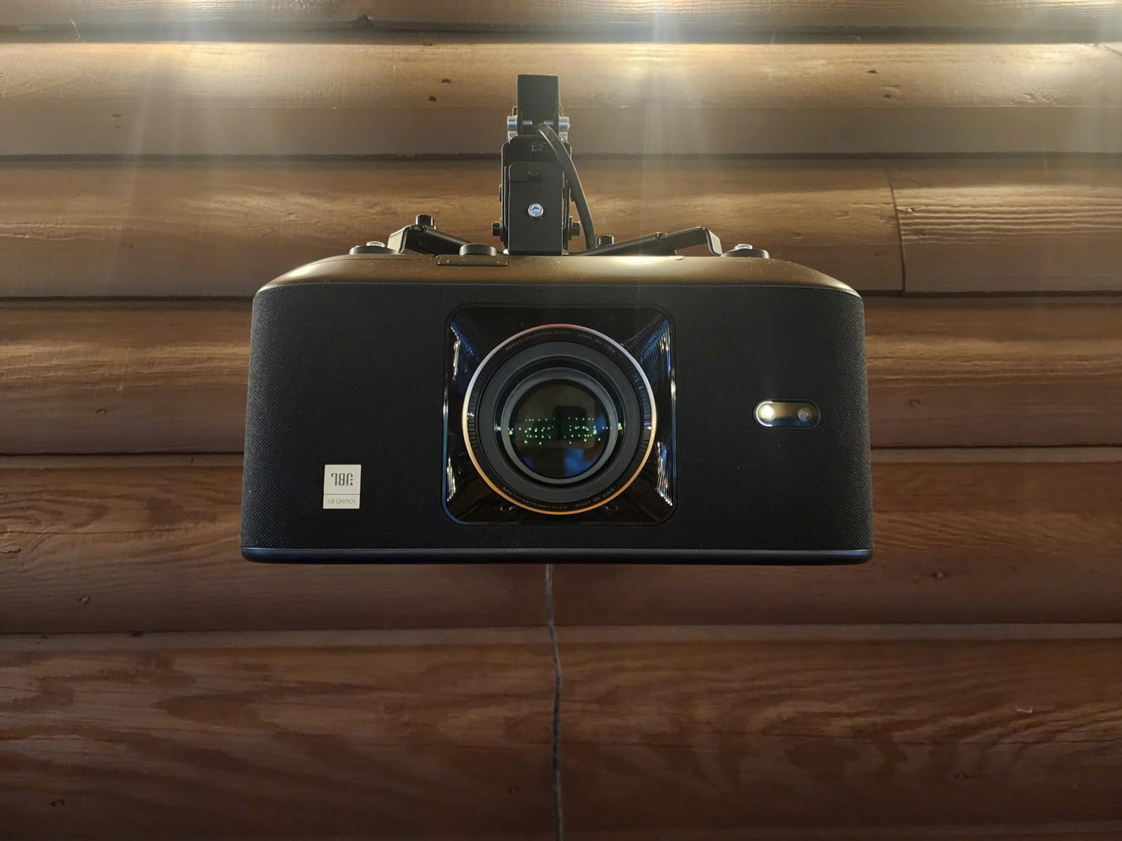 Yaber PROJECTOR K3 1000 ISO Lumens Smart Projector with GTV, 30W Speaker Sound by JBL, Dolby Audio, Home/Outdoor Movie Projector with WiFi6 and Bluetooth, Auto Screen Adaptation,Netflix 7000+app Customer Review Yaber PROJECTOR K3 1000 ISO Lumens Smart Projector with GTV, 30W Speaker Sound by JBL, Dolby Audio, Home/Outdoor Movie Projector with WiFi6 and Bluetooth, Auto Screen Adaptation,Netflix 7000+app - Customer Photo 1