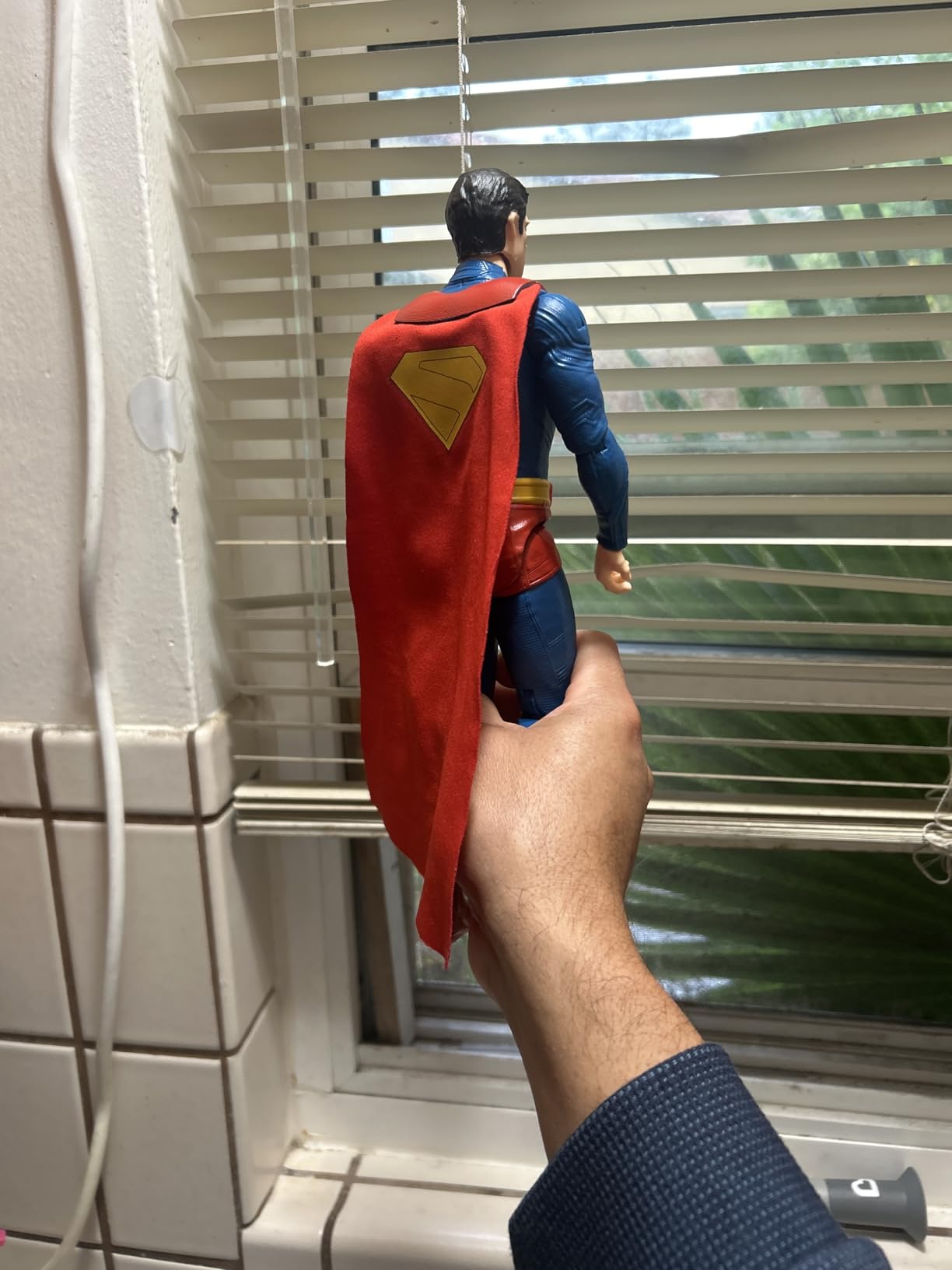 DC Comics, Superman 12-inch Superhero Action Figure, Kids Toys for Boys and Girls Pretend Play - Customer Photo 1
