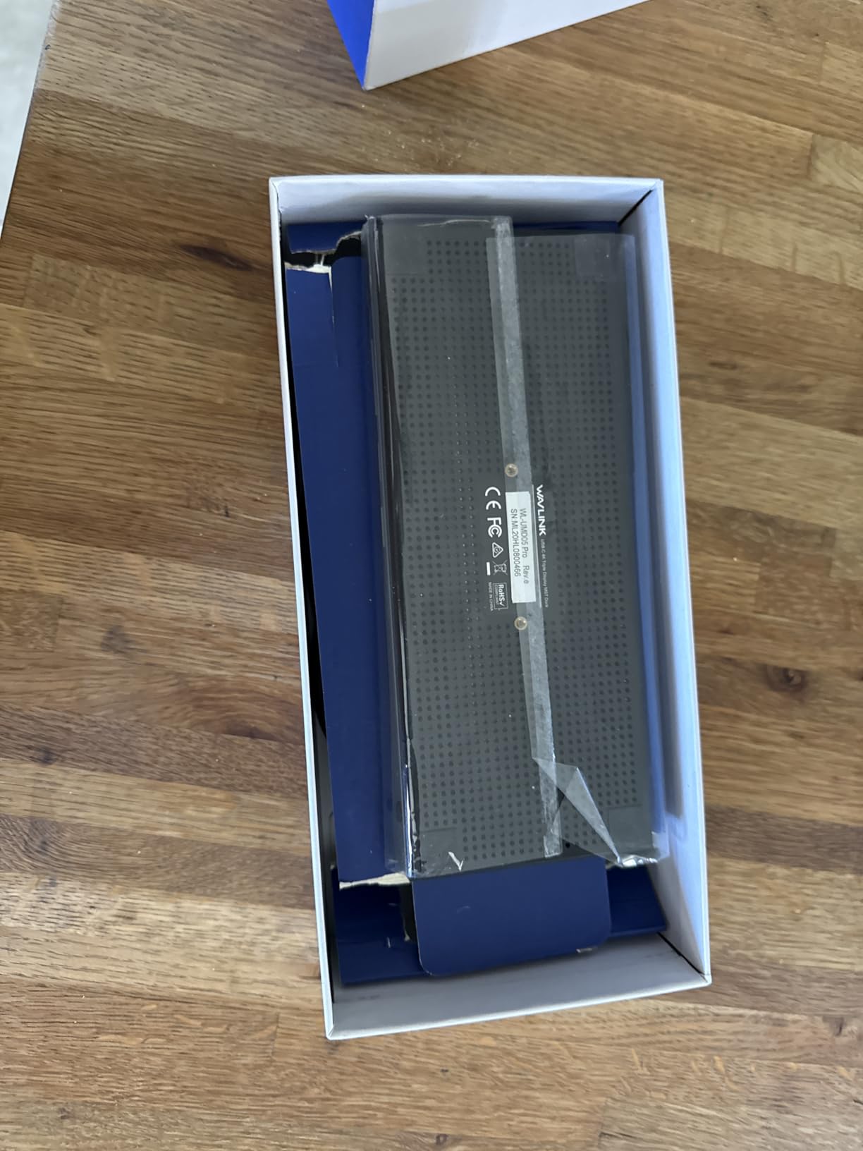 WAVLINK USB C Docking Station 3 Monitor with 100W PD, USB-C Laptop Dock Triple Display for Dell Hp Lenovo Windows, Type C Adapter Hub - Dual HDMI, DisplayPort, Ethernet, 4 USB3.0, SD/TF Slot, Audio - Customer Photo 3