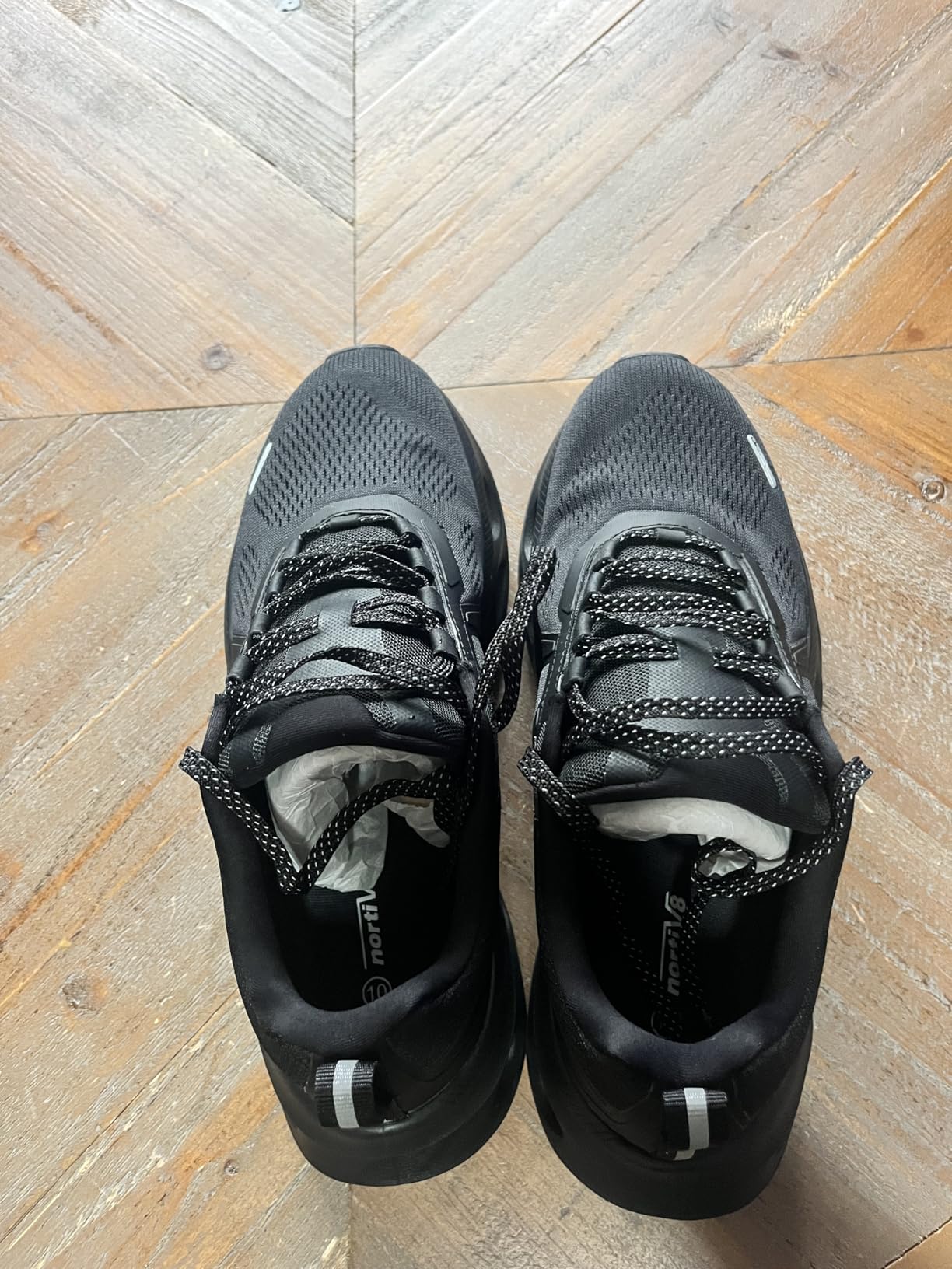 NORTIV 8 Men's Comfortable Walking Shoes MovePropel Athletic Breathable Gym Workout Tennis Jogging Cross Training Non Slip Fashion Running Sneakers - Customer Photo 3