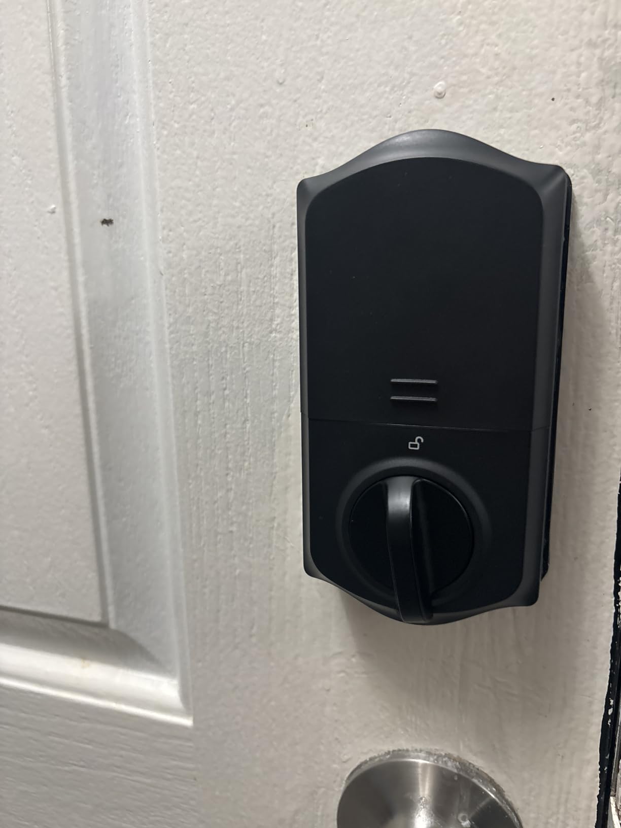 Veise VE017 Fingerprint Smart Door Lock, App Control, 7-in-1 Keyless Entry, Auto Lock, Emergency Power Port, Electronic Touchscreen Keypad, Biometric Smart Locks for Front Door, Matte Black Customer Review Veise VE017 Fingerprint Smart Door Lock, App Control, 7-in-1 Keyless Entry, Auto Lock, Emergency Power Port, Electronic Touchscreen Keypad, Biometric Smart Locks for Front Door, Matte Black - Customer Photo 2