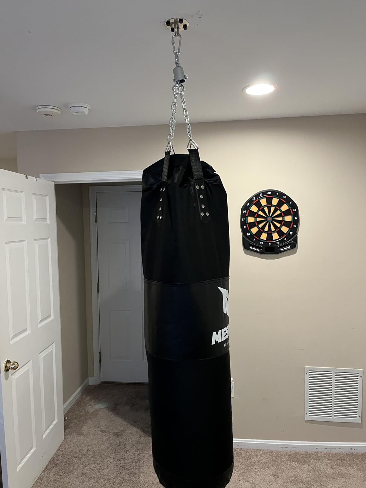 Punching Bag for Adults, 4ft Heavy Boxing Bag Set with 12 OZ Gloves for MMA Karate Kickboxing Boxing - Unfilled - Customer Photo 2