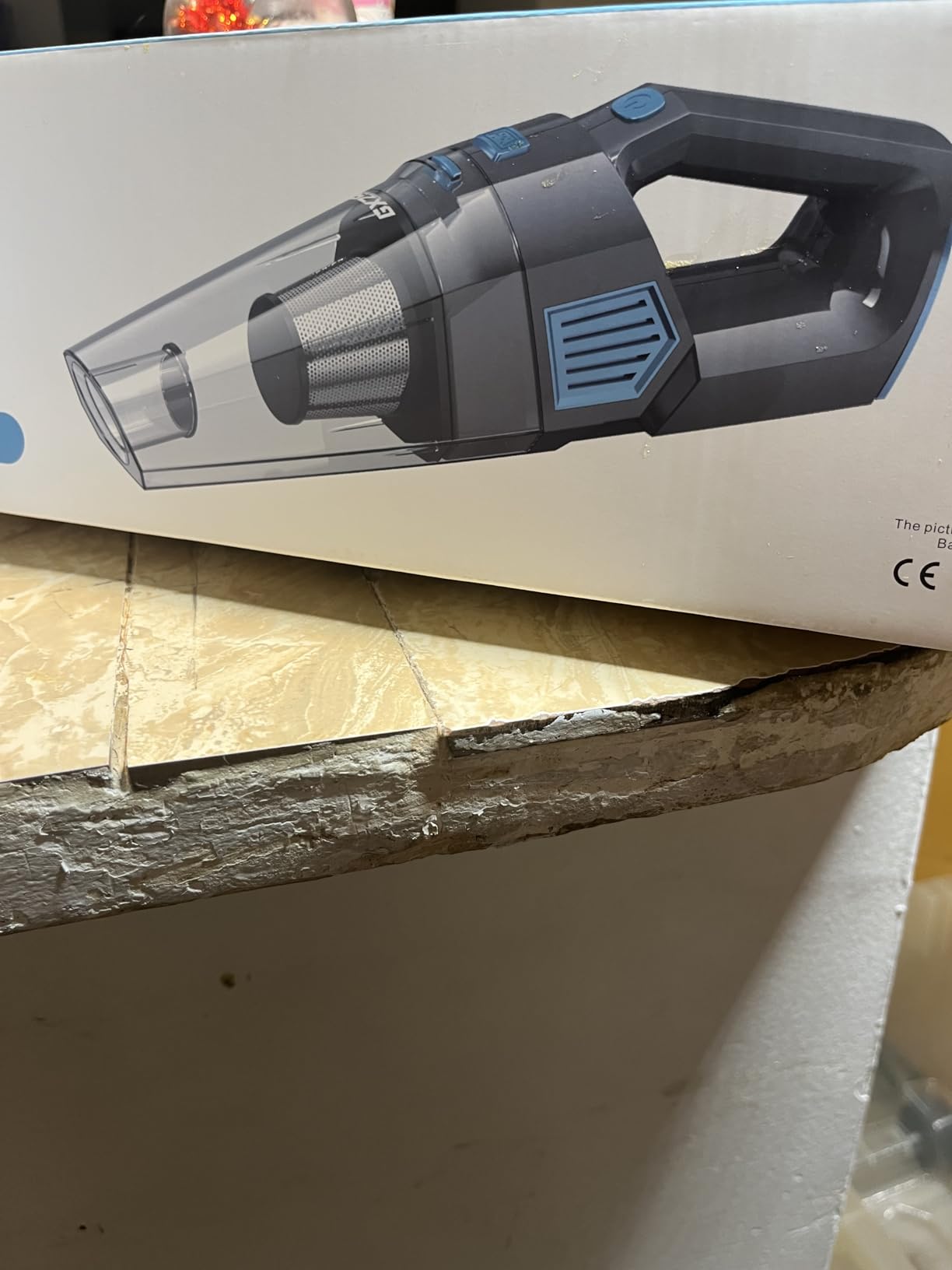 Handheld Vacuum Cordless, 15000PA Strong Suction Hand Held Car Vacuum Cleaner Rechargeable, Portable Hand Vacuum with Multi-Nozzles & Washable Filter for Home Office, Car, Pets - Customer Photo 3