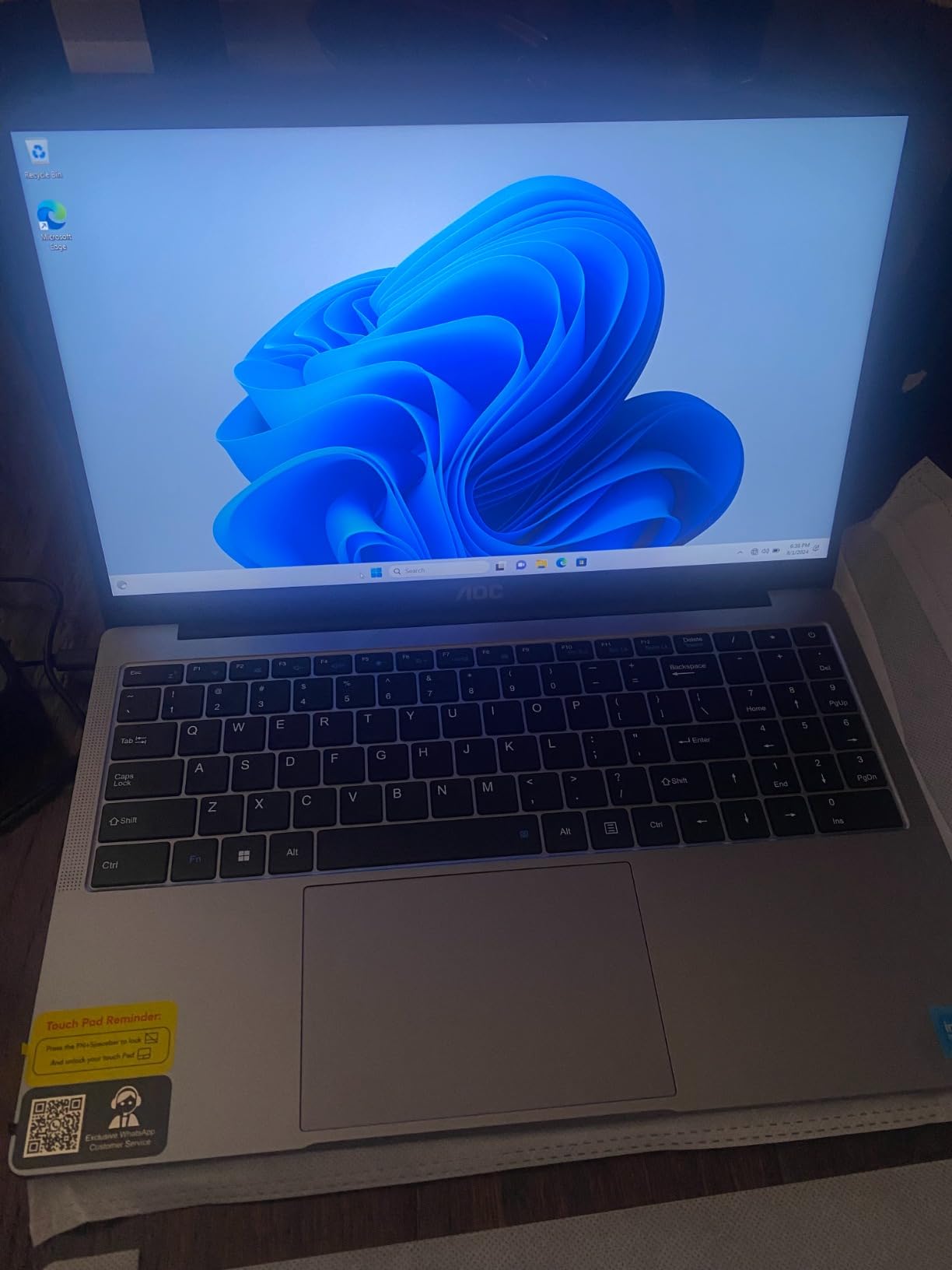 AOC Laptop Computer with N97 Processor(Up to 3.6GHz) 16GB RAM 512GB SSD Laptop, 15.6 Inch FHD Screen Gaming Laptops Windows 11 Laptop Computer, Light&Thin, Metal Shell, Webcam, Type-C, USB3.2, Grey Customer Review AOC Laptop Computer with N97 Processor(Up to 3.6GHz) 16GB RAM 512GB SSD Laptop, 15.6 Inch FHD Screen Gaming Laptops Windows 11 Laptop Computer, Light&Thin, Metal Shell, Webcam, Type-C, USB3.2, Grey - Customer Photo 2