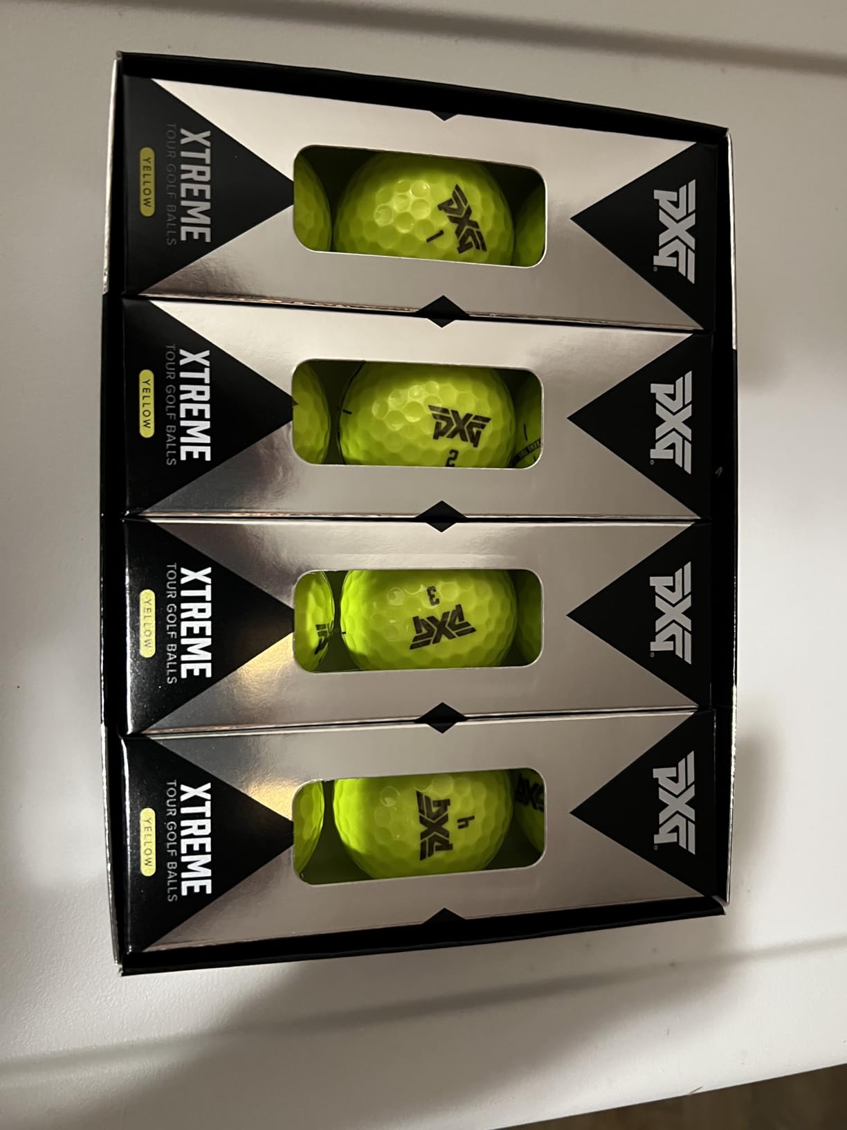 PXG Xtreme Tour and Tour X Golf Balls - The Ultimate Performance Golf Ball for Maximum Distance and Control - One Pack of 12 - Customer Photo 1