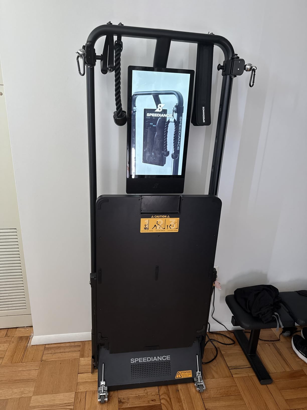 Speediance Home Gym, Smart AI-Powered Multi-Functional Smith Machine for Full Body Strength Training, All-in-one Gym Equipment, Digital Weight System, Workout Station, Squat Rack, Gym Monster 2 - Customer Photo 1