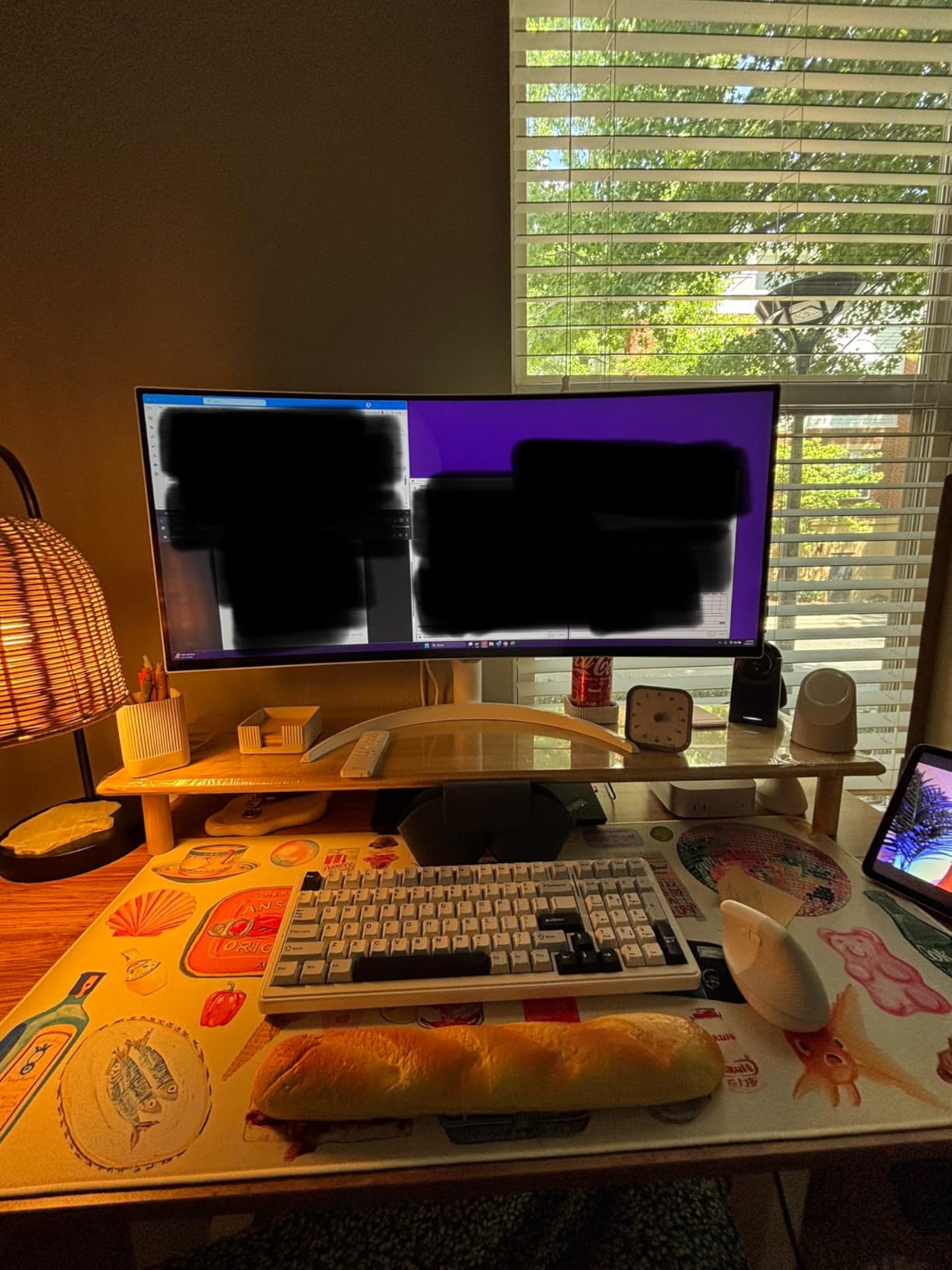 LG 34SR60QC-W 34-inch QHD (3440x1440) Curved Smart Monitor with Streaming, UltraWide Screen, webOS, HDR10, 100Hz, Built-in Speaker, AirPlay2, Screen Share, Bluetooth, ThinQ App, White - Customer Photo 3