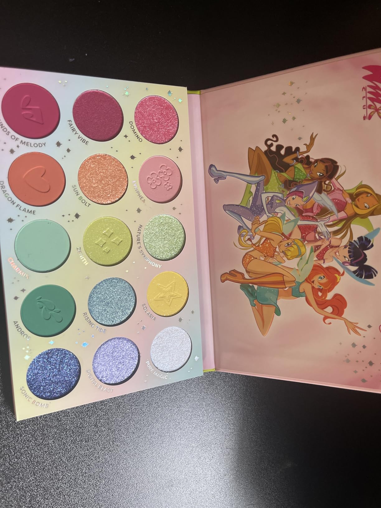 ColourPop Winx Club Shadow Palette - Pastelle Palette with Metallic and Matte Finishes - High-Pigment Makeup with a Long-Wearing Formula - Just Like Magix (0.58 oz) - Customer Photo 3