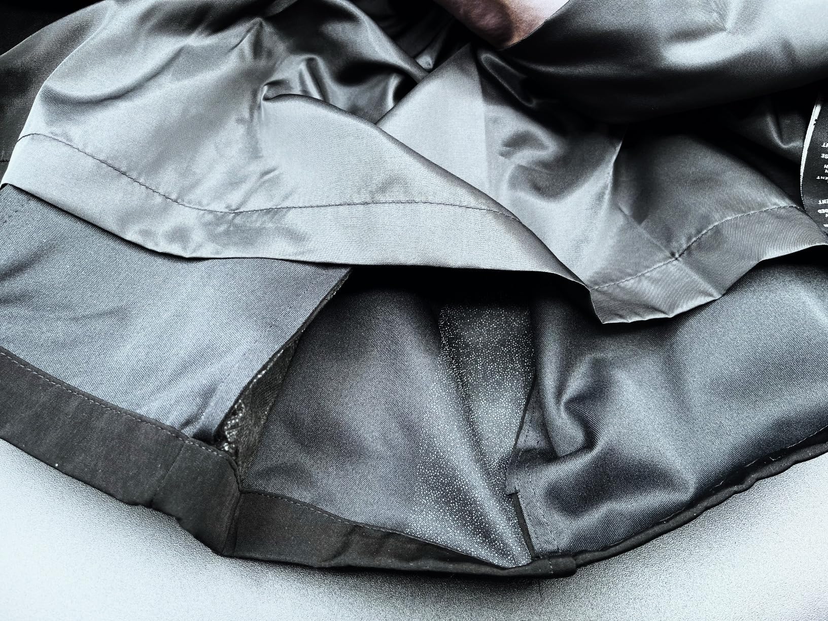 Jones NY Two-Tone Womens Jacket with Removable Hood, Long Winter Coats for Women - Customer Photo 2