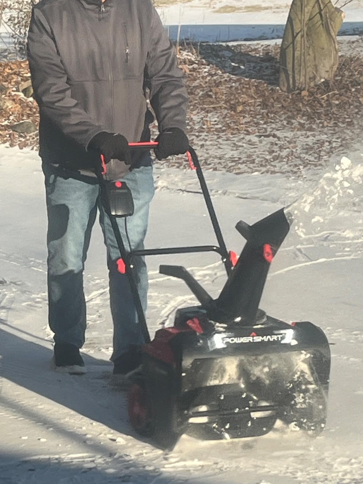 PowerSmart 40V Cordless Snow Blower 21-in Snow Blower Battery Powered, Battery and Charger Included, HB2421 Customer Review PowerSmart 40V Cordless Snow Blower 21-in Snow Blower Battery Powered, Battery and Charger Included, HB2421 - Customer Photo 1