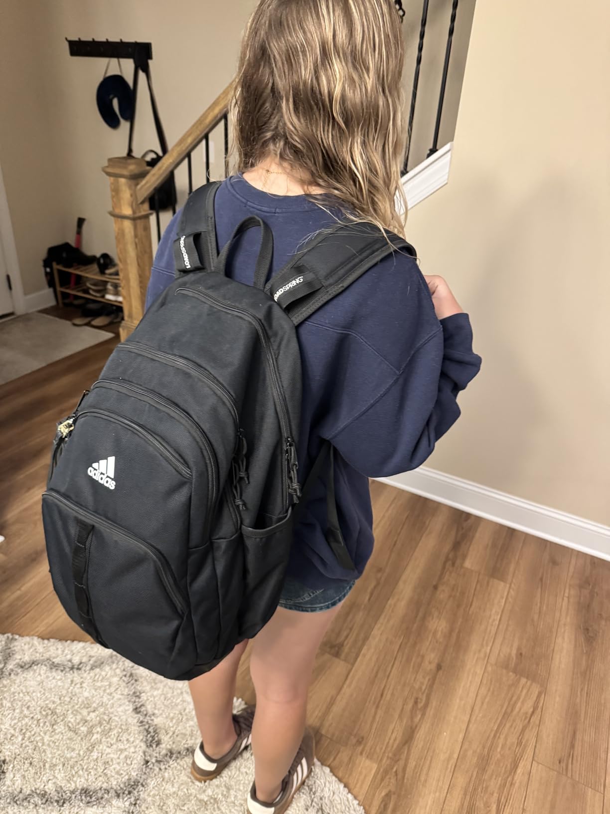 adidas Prime Backpack for Work, Travel Bag for Women and Men with Padded Compartment for Laptop - Customer Photo 1
