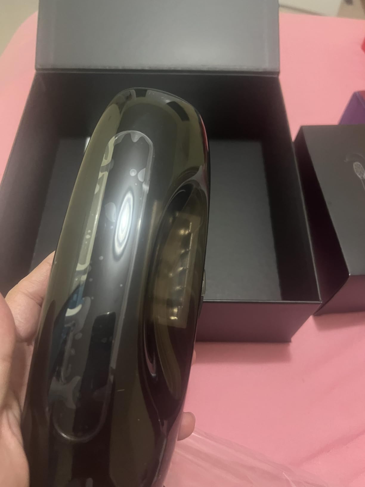 Aquasonic Black Series PRO – Ultra-Whitening Electric Toothbrush – 5 Modes & Smart Timers – Premium Travel Case & 6 Proflex Brush Heads – ADA Accepted Toothbrush - Customer Photo 2