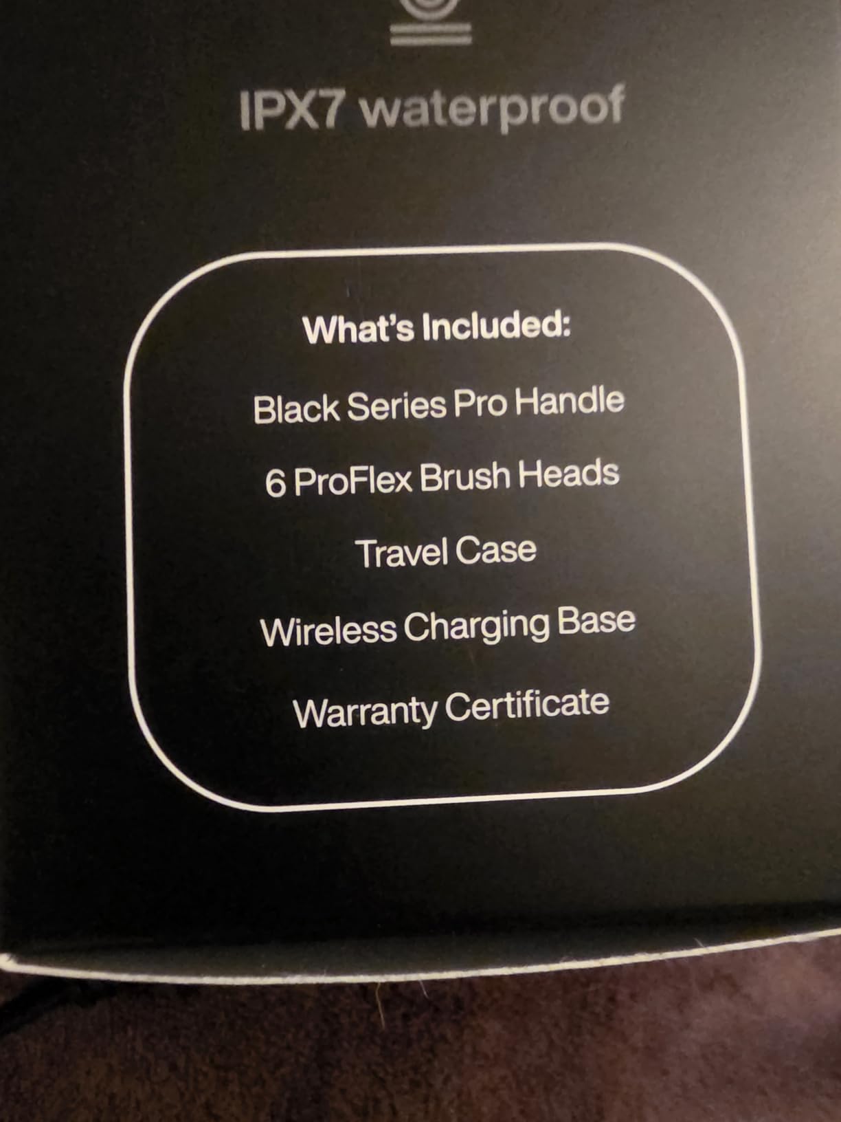 Aquasonic Black Series PRO – Ultra-Whitening Electric Toothbrush – 5 Modes & Smart Timers – Premium Travel Case & 6 Proflex Brush Heads – ADA Accepted Toothbrush - Customer Photo 4