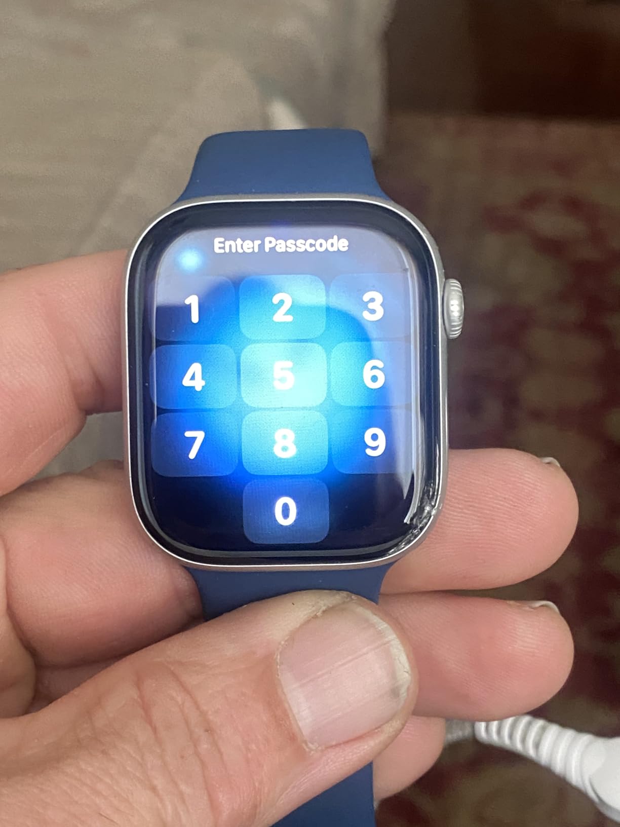 Apple Watch Series 10 [GPS, 46mm] - Jet Black Aluminum Case with Black Sport Band, M/L (Renewed) - Customer Photo 2