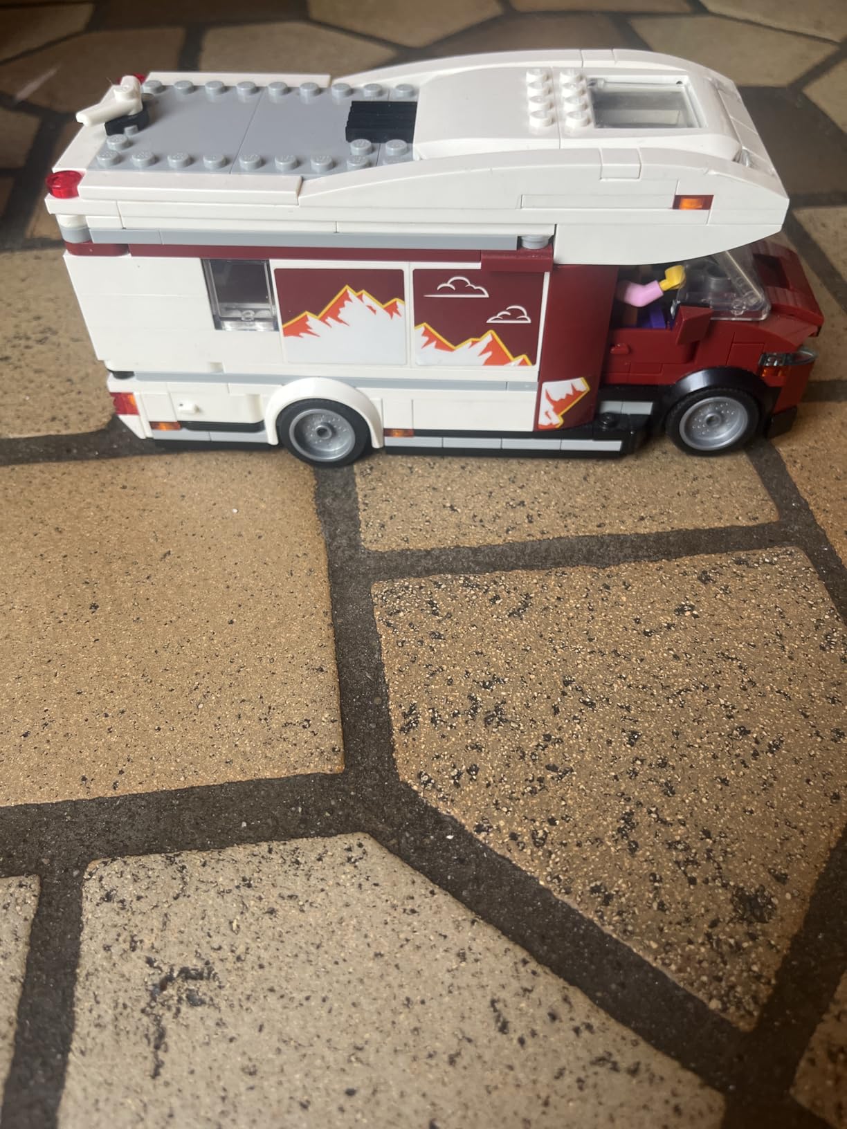 LEGO City Holiday Adventure Camper Van Building Toy Set - Vacation Toy for Kids, Boys and Girls, Ages 6+ - Includes 3 Minifigures and Accessories - Gift Idea for Birthdays and Holidays - 60454 - Customer Photo 1