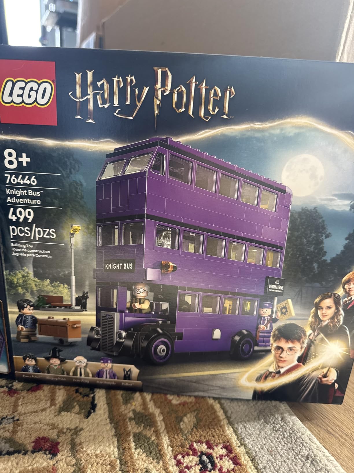 LEGO Harry Potter Knight Bus Adventure - Building Toy for Kids, Boys, and Girls, Ages 8+ - Iconic Bus from Harry Potter and The Prisoner of Azkaban - with 5 Minifigures - Birthday Gift Idea - 76446 - Customer Photo 2