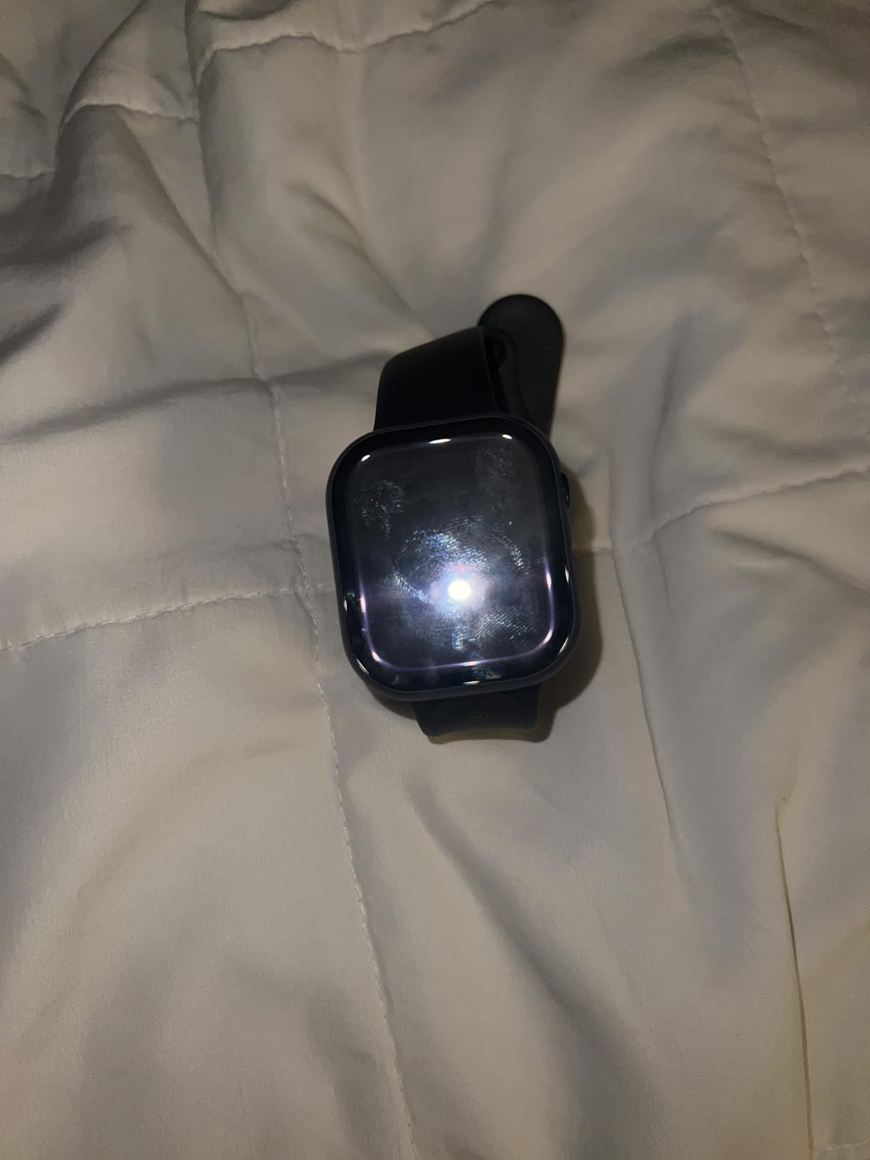 Apple Watch Series 10 [GPS, 42mm] - Rose Gold Aluminum Case with Light Blush Sport Band, S/M (Renewed) - Customer Photo 1