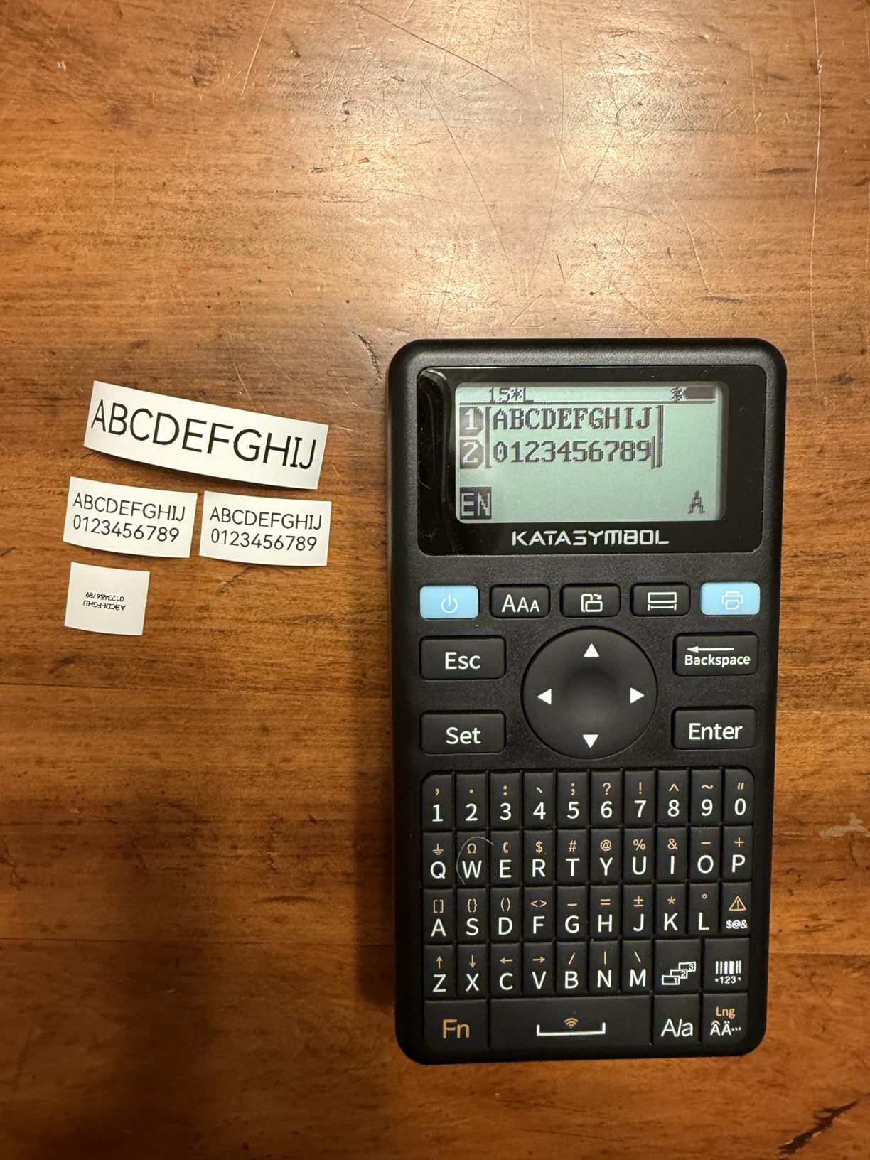 SUPVAN E11 Bluetooth Label Maker Machine with 4 Tapes, Support Keyboard & App with 40 Fonts and 450+ Icons, Rechargeable Inkless Labeler for Home, Kitchen, Office, School Organization, Black Customer Review SUPVAN E11 Bluetooth Label Maker Machine with 4 Tapes, Support Keyboard & App with 40 Fonts and 450+ Icons, Rechargeable Inkless Labeler for Home, Kitchen, Office, School Organization, Black - Customer Photo 2