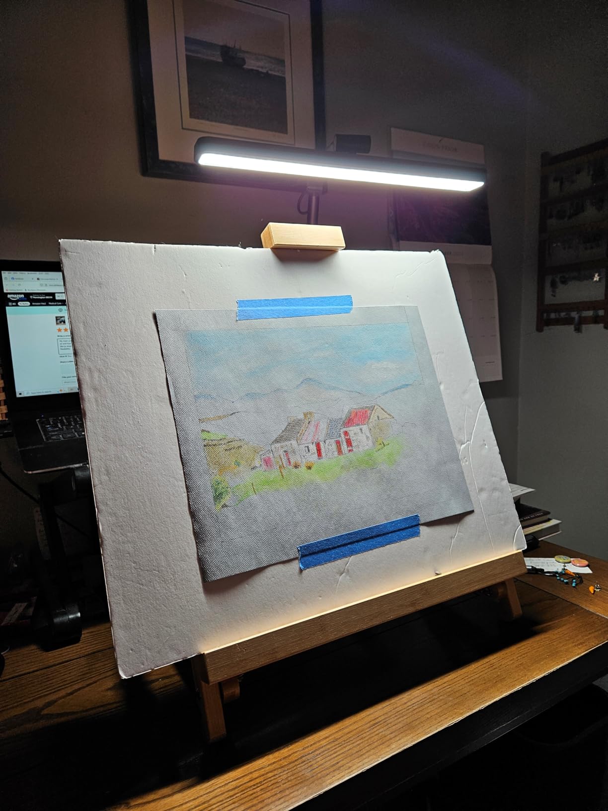 Honeywell Desk Lamp for Home Office, H4 Sunturalux™ Eye-Caring LED Desk Light, 700LM Dimmable Desk Lamp with Timer, Adjustable Desk Reading Light, Touch Auto Dimming Table Lamp for Study - Customer Photo 1