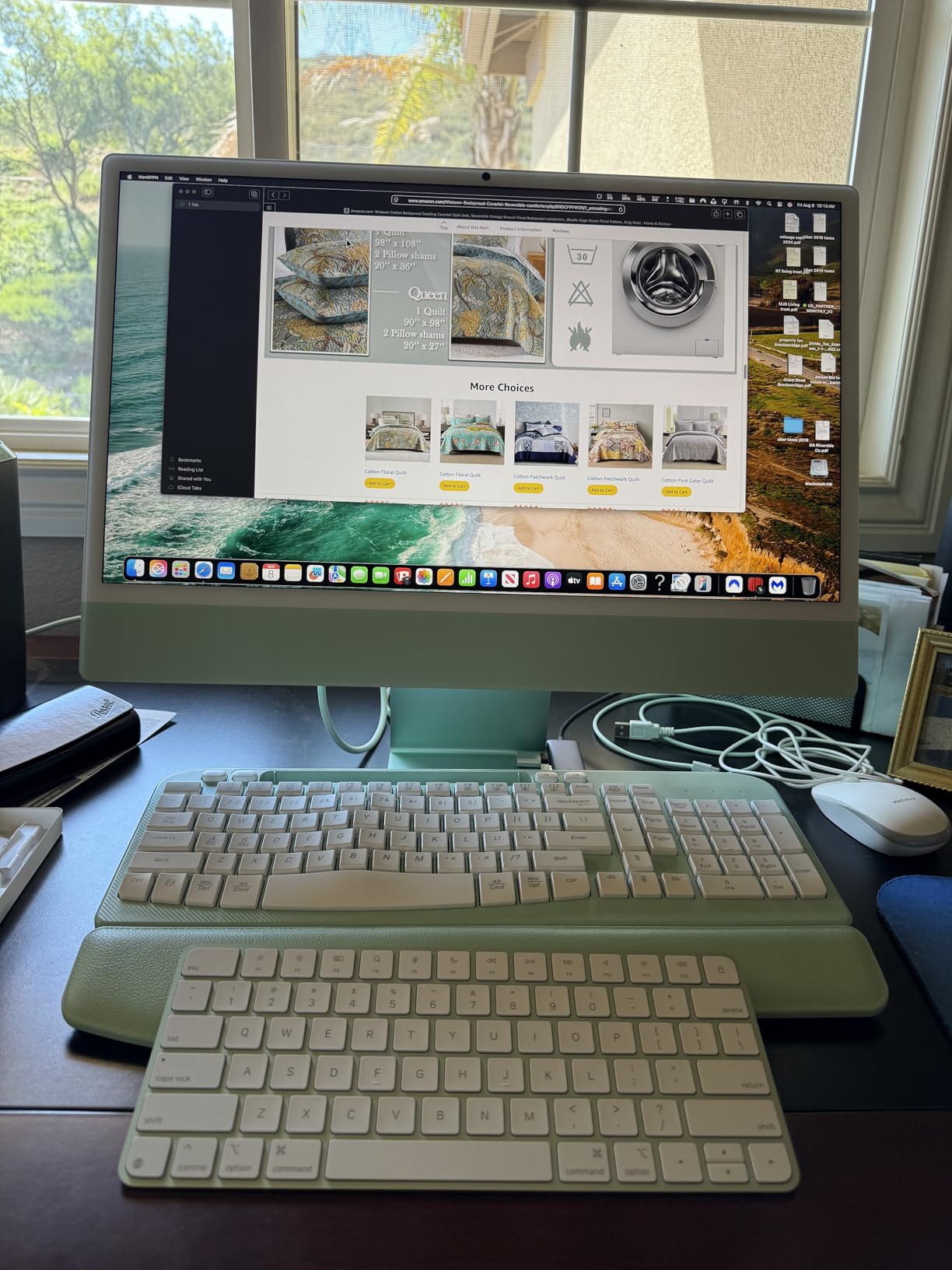 Apple 2024 iMac All-in-One Desktop Computer with M4 chip with 8-core CPU and 8-core GPU: Built for Apple Intelligence, 24-inch Retina Display, 16GB Unified Memory, 256GB SSD Storage; Silver - Customer Photo 3