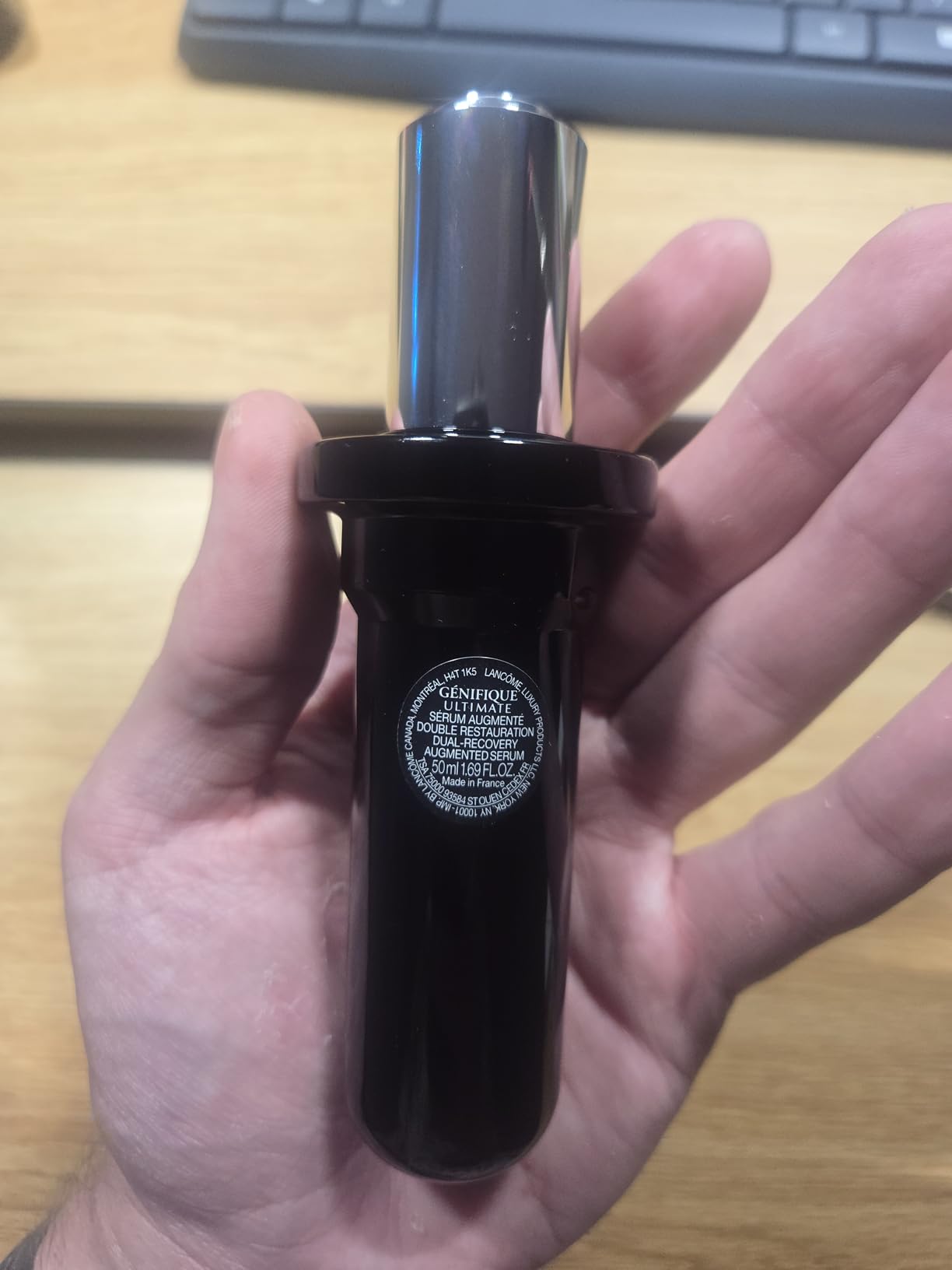 Lancôme Génifique Ultimate Dual Recovery Face Serum- Anti-Aging Serum Visibly Improves Fine Lines, Rough Texture, Plumpness and Even Skintone - with Beta Glucan and, Hyaluronic Acid - Customer Photo 2