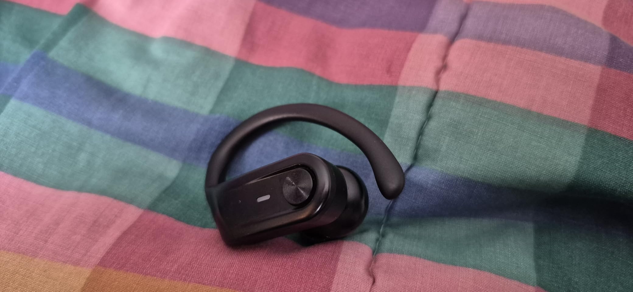 TAGRY Bluetooth Headphones Wireless Earbuds 80Hrs Playtime IPX7 Waterproof Digital Display Sport Ear Buds with Earhook Mic in-Ear Earphones Stereo Sound Earbud for Workout Running Exercise Gym Black Customer Review TAGRY Bluetooth Headphones Wireless Earbuds 80Hrs Playtime IPX7 Waterproof Digital Display Sport Ear Buds with Earhook Mic in-Ear Earphones Stereo Sound Earbud for Workout Running Exercise Gym Black - Customer Photo 1