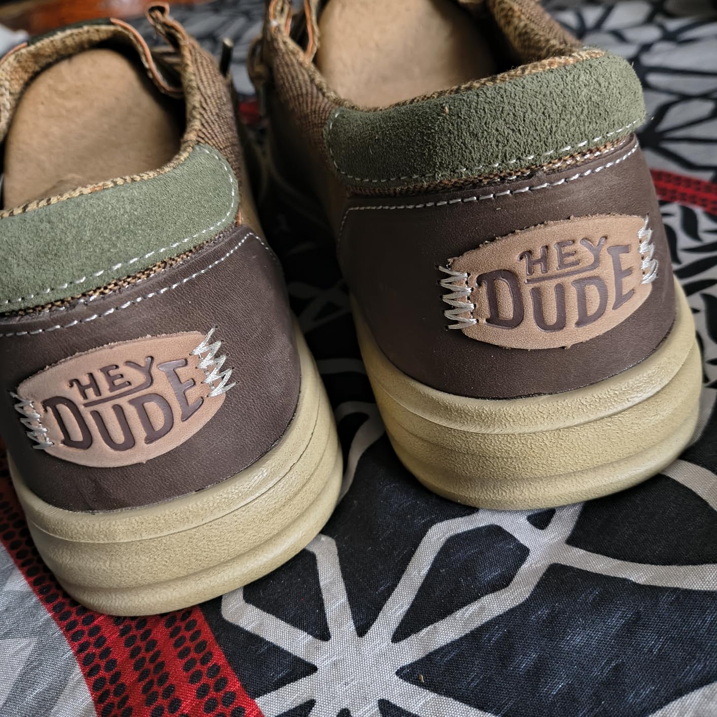 HEYDUDE Men's Paul | Men's Lace Up Loafers | Comfortable & Light-Weight - Customer Photo 1