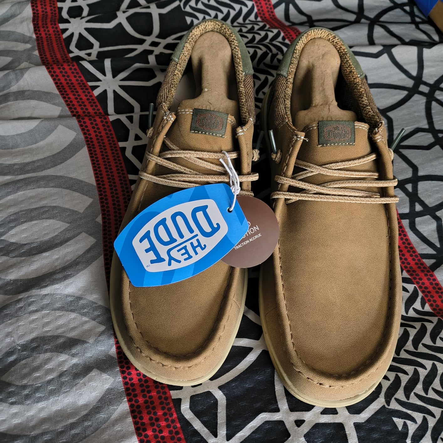 HEYDUDE Men's Paul | Men's Lace Up Loafers | Comfortable & Light-Weight - Customer Photo 3