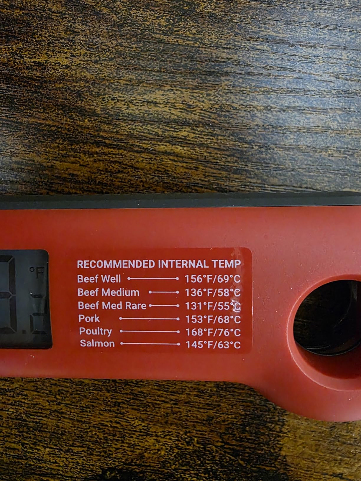 Professional Meat Thermometer Digital, Ultra-Fast 0.5 Sec Instant Read, NIST Certified ±0.5°F Accuracy, 100% Waterproof, Auto-Rotate Backlit Display, Stocking Stuffers for Men Christmas Gifts for Men - Customer Photo 3