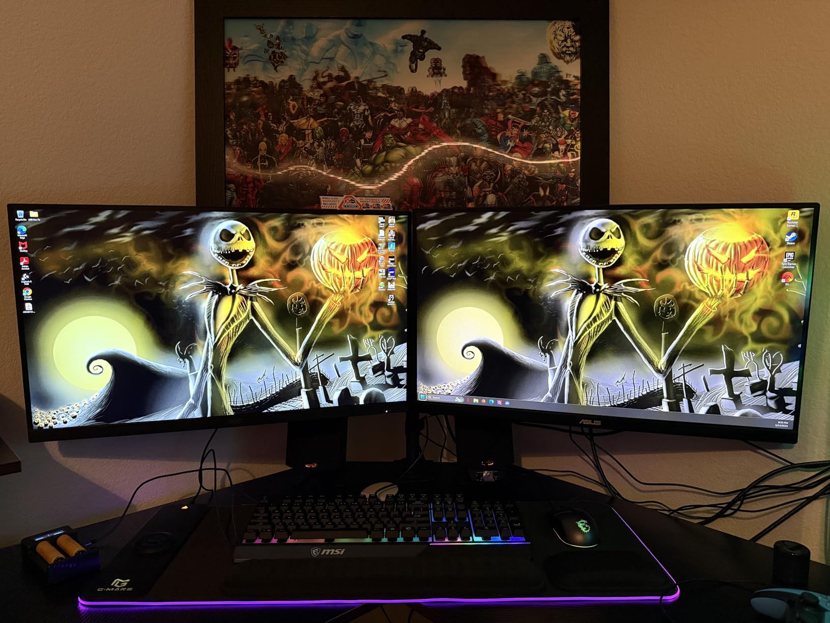 Pholiten Single Monitor Stand, Heavy Duty Adjustable Monitor Arm Desk Mount for 13-27Inch, Tilt, Swivel, Rotate, Support 22 lbs,Black - Customer Photo 1