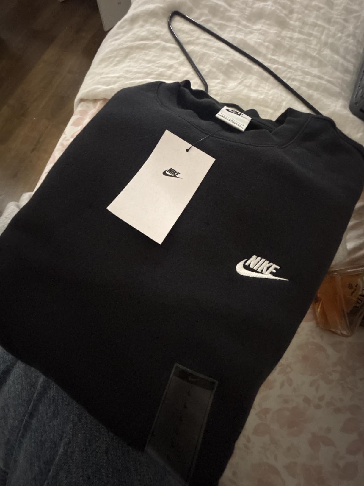 Nike Men's Club Fleece Crew Sweatshirt Customer Review Nike Men's Club Fleece Crew Sweatshirt - Customer Photo 1