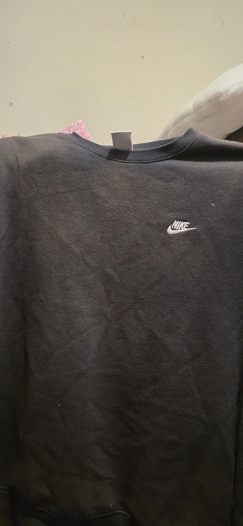 Nike Men's Club Fleece Crew Sweatshirt Customer Review Nike Men's Club Fleece Crew Sweatshirt - Customer Photo 2