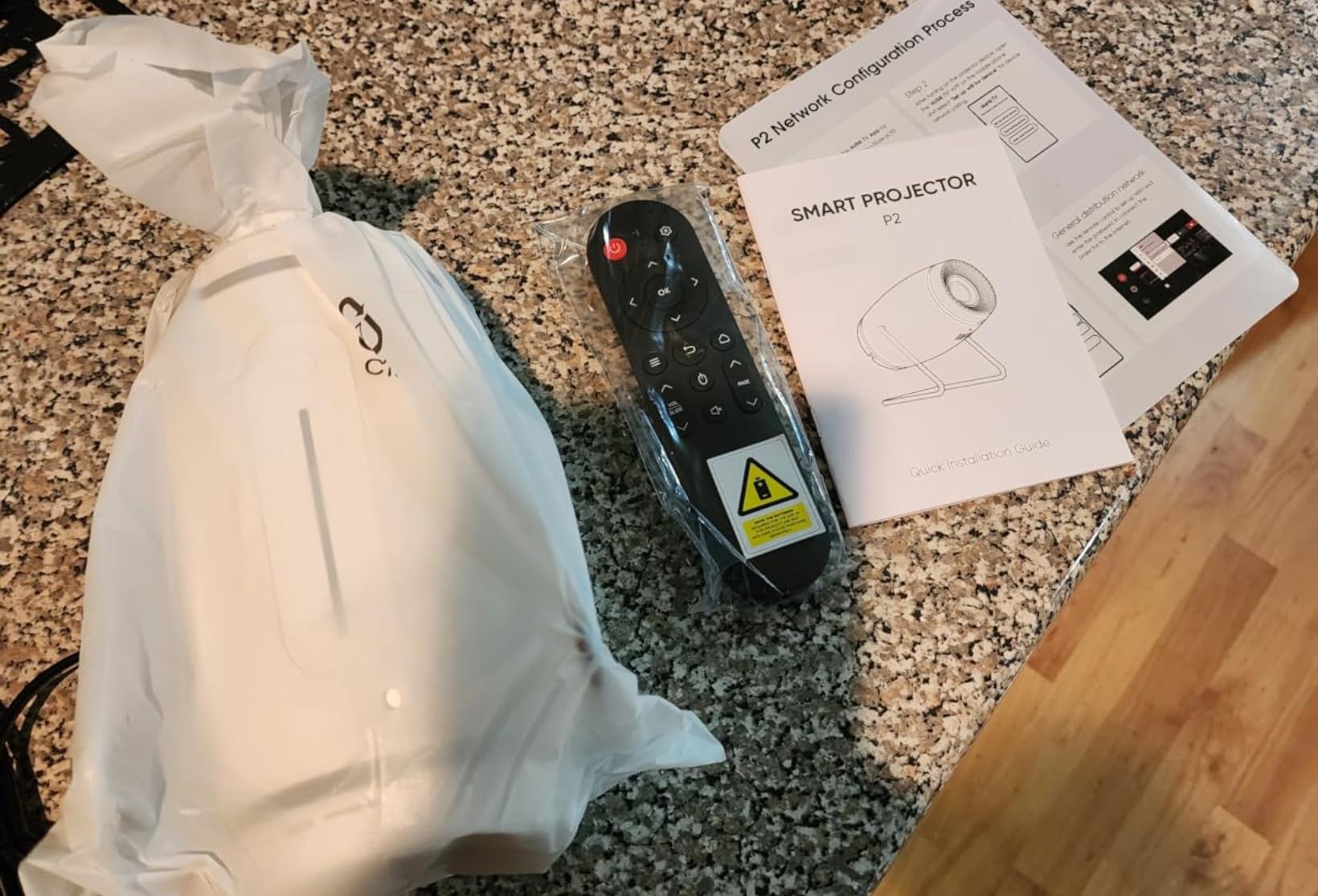 FEARWIKY Mini Projector with WiFi and Bluetooth, Portable Projector 4K 1080P Support, Sensorless Auto Focus, 120'' Screen Movie Projector Compatible with Laptop, PC, Smartphone Customer Review FEARWIKY Mini Projector with WiFi and Bluetooth, Portable Projector 4K 1080P Support, Sensorless Auto Focus, 120'' Screen Movie Projector Compatible with Laptop, PC, Smartphone - Customer Photo 1