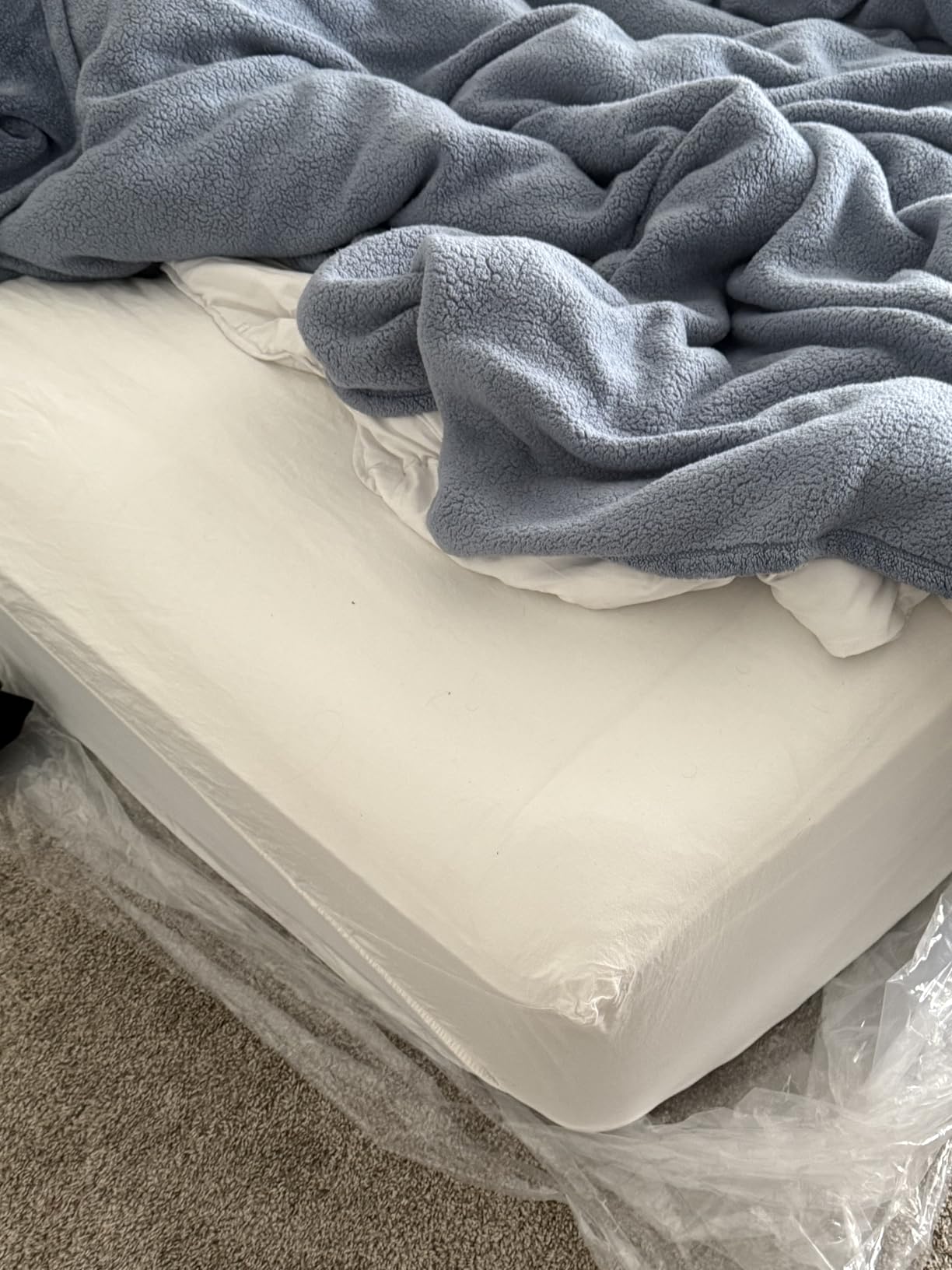 Rimensy Full Mattress, 12 Inch Hybrid Mattress in a Box, Gel Memory Foam Mattress, Individually Wrapped Pocket Coils Innerspring Mattress, Support & Pressure Relief, Medium Firm Feel - Customer Photo 1