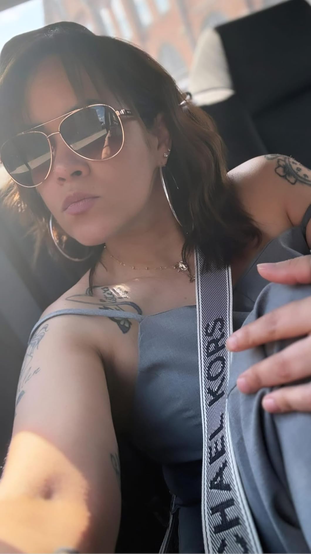 Michael Kors Women's Maeve Large Pocket Crossbody Bag - Customer Photo 3