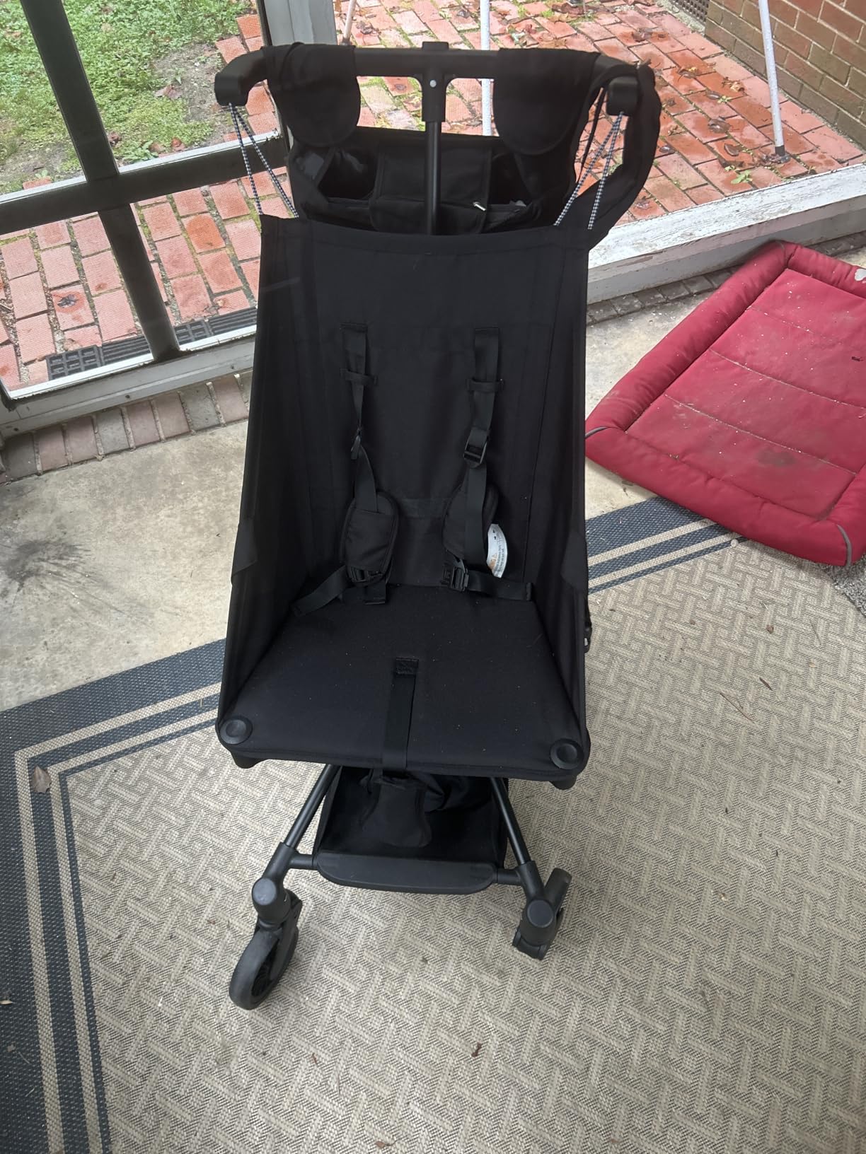 Lightweight Baby Stroller Under 10 LBS, Travel Strollers for Airplane with Carry Bag, One-Handed Fold Compact Umbrella Stroller - Adjustable Sun Canopy, 360° Wheels & 3-Point Safety Harness - Customer Photo 2